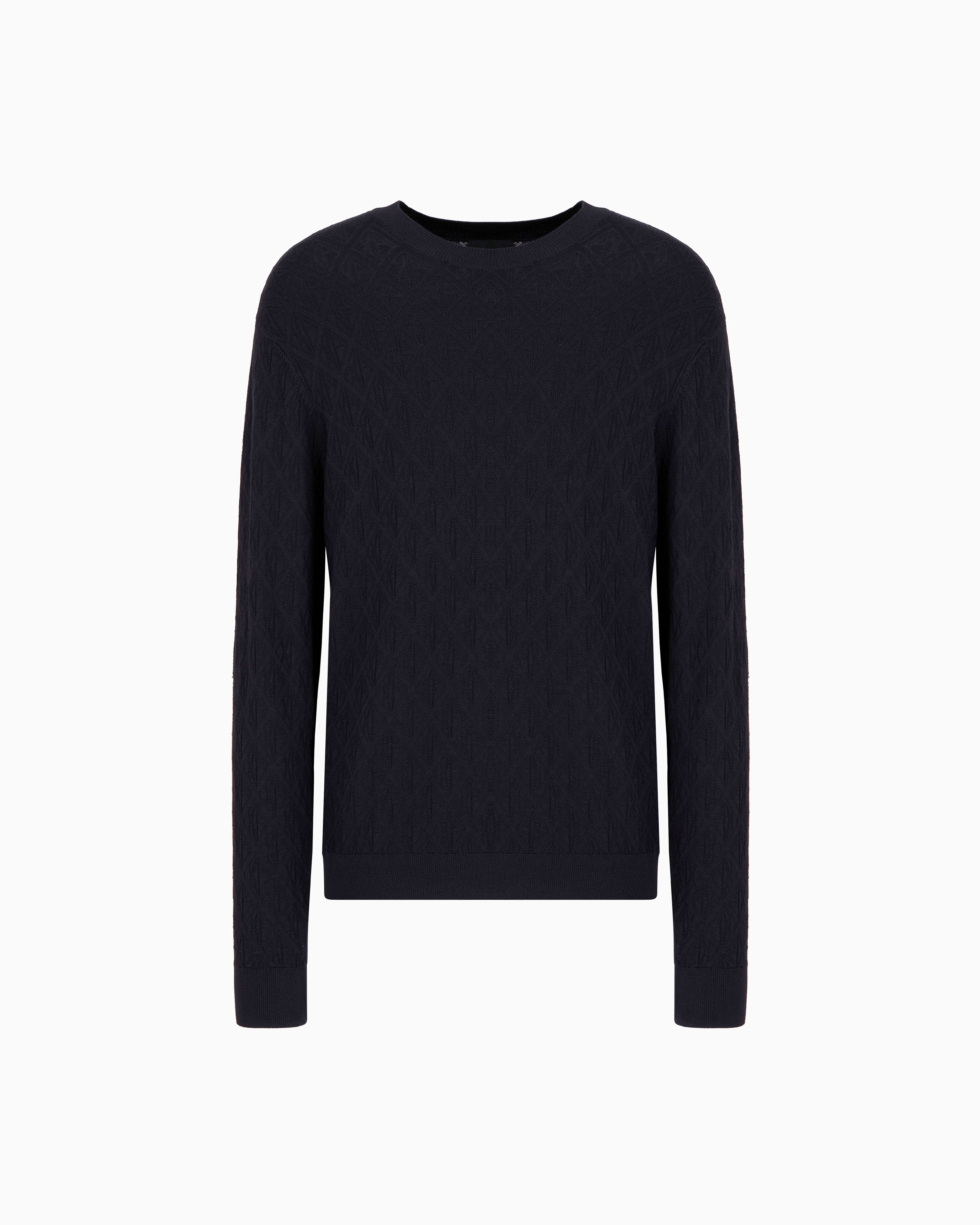 ASV Tone-on-tone Logo Crewneck Sweater