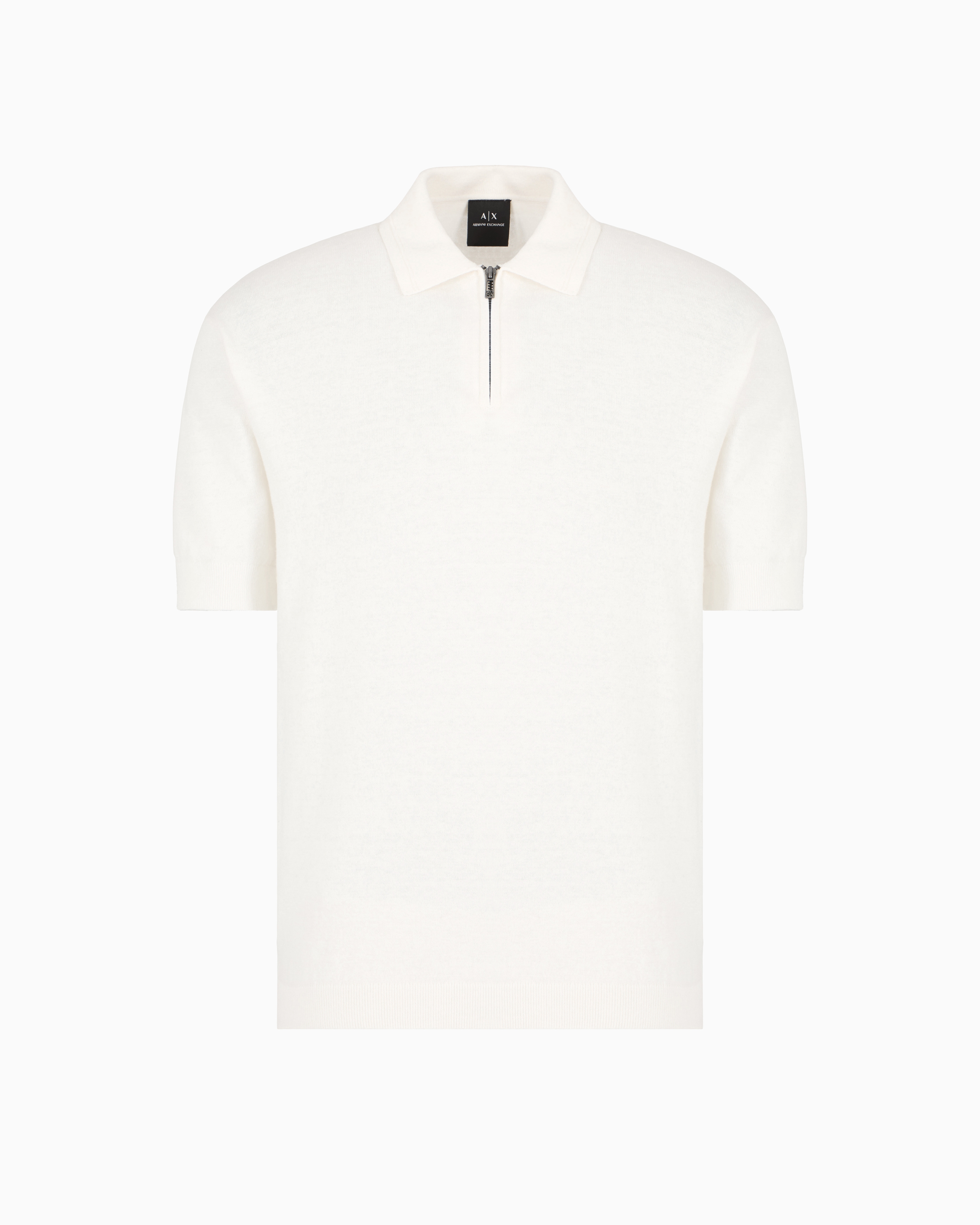 Armani Exchange - Knitted Tops, Man, White, Size: L