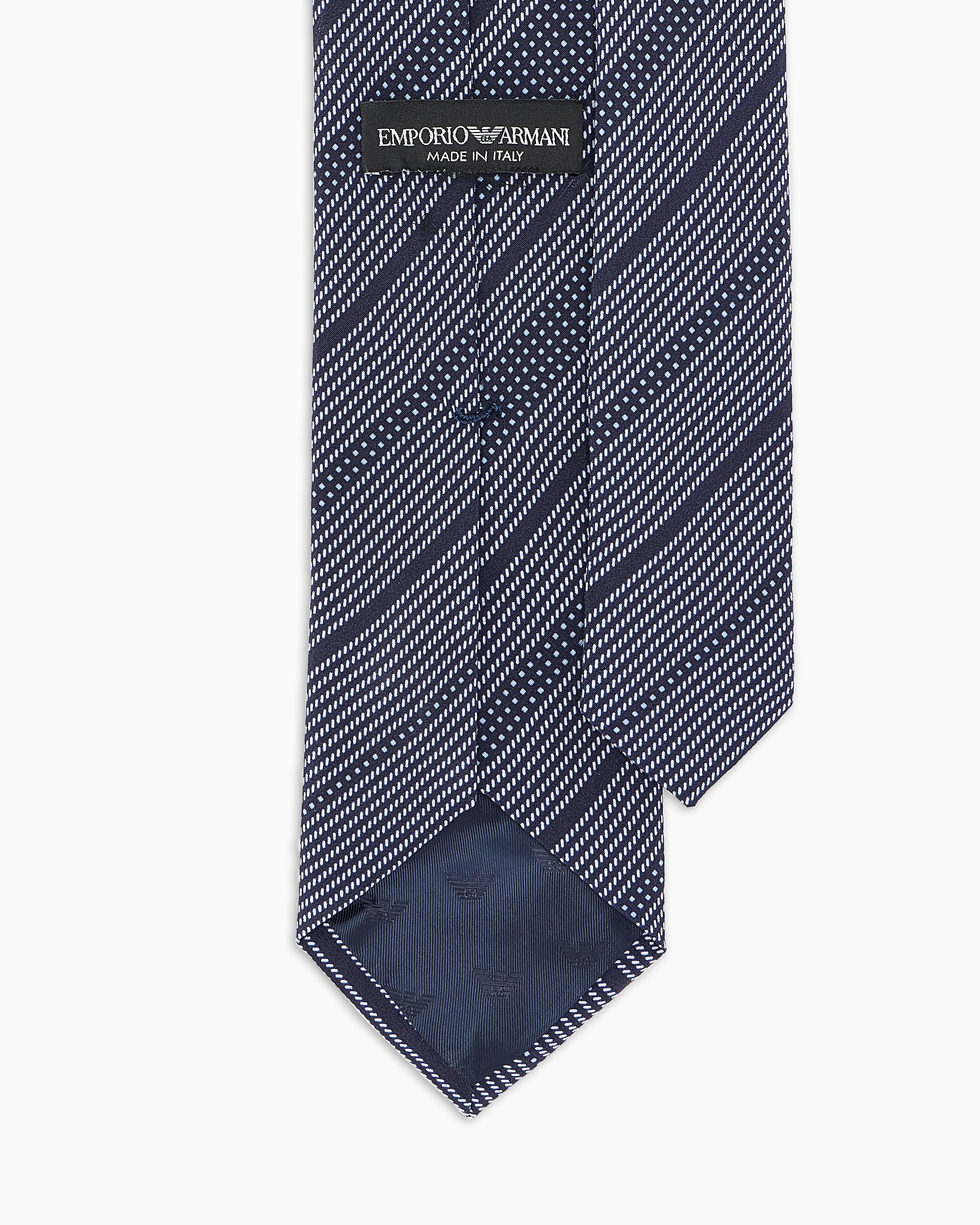 洗練されたデザイン エンポリオアルマーニ 上質シルクネクタイ