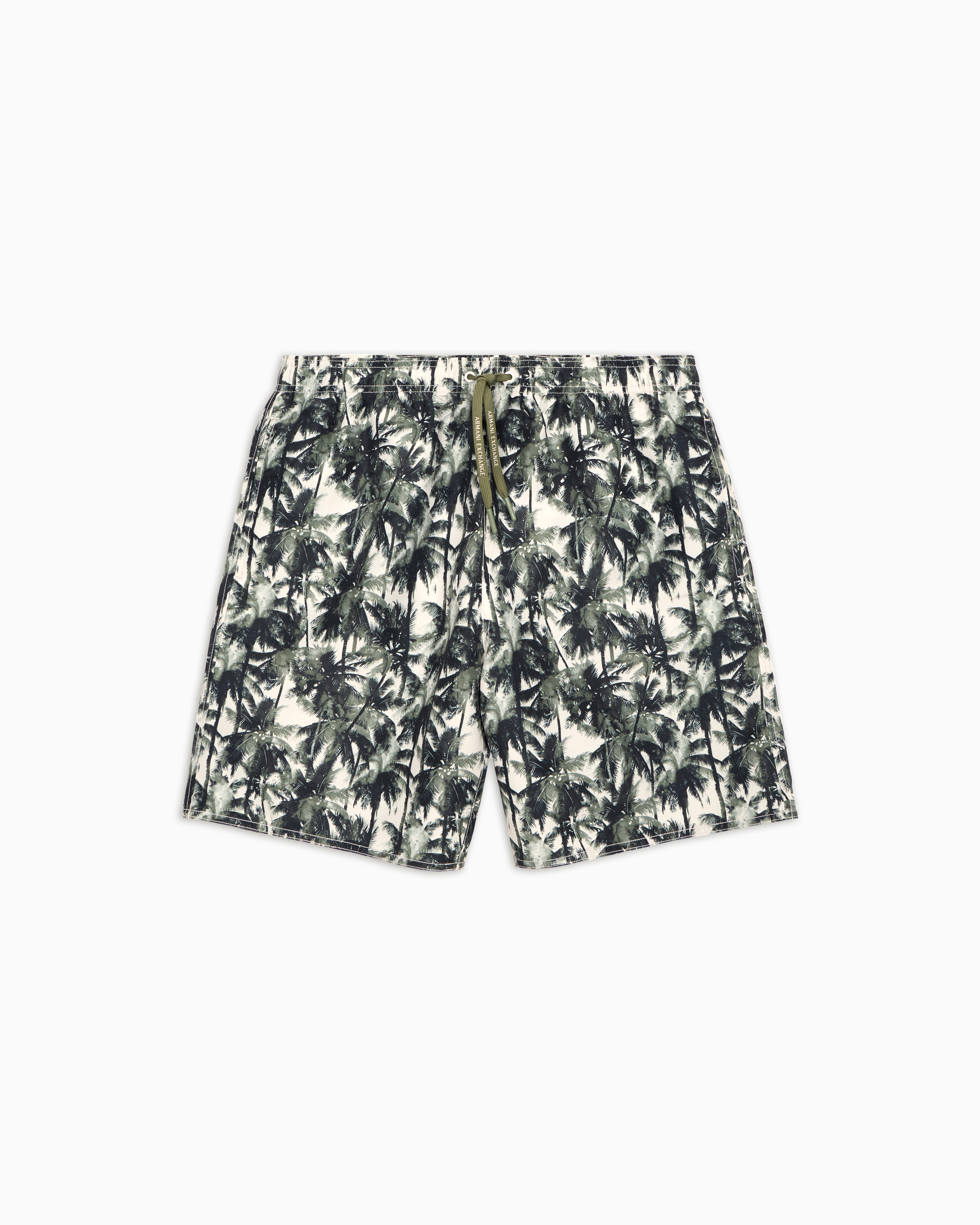 Armani Exchange - Patterned boxer costume, Man, Green, Size: