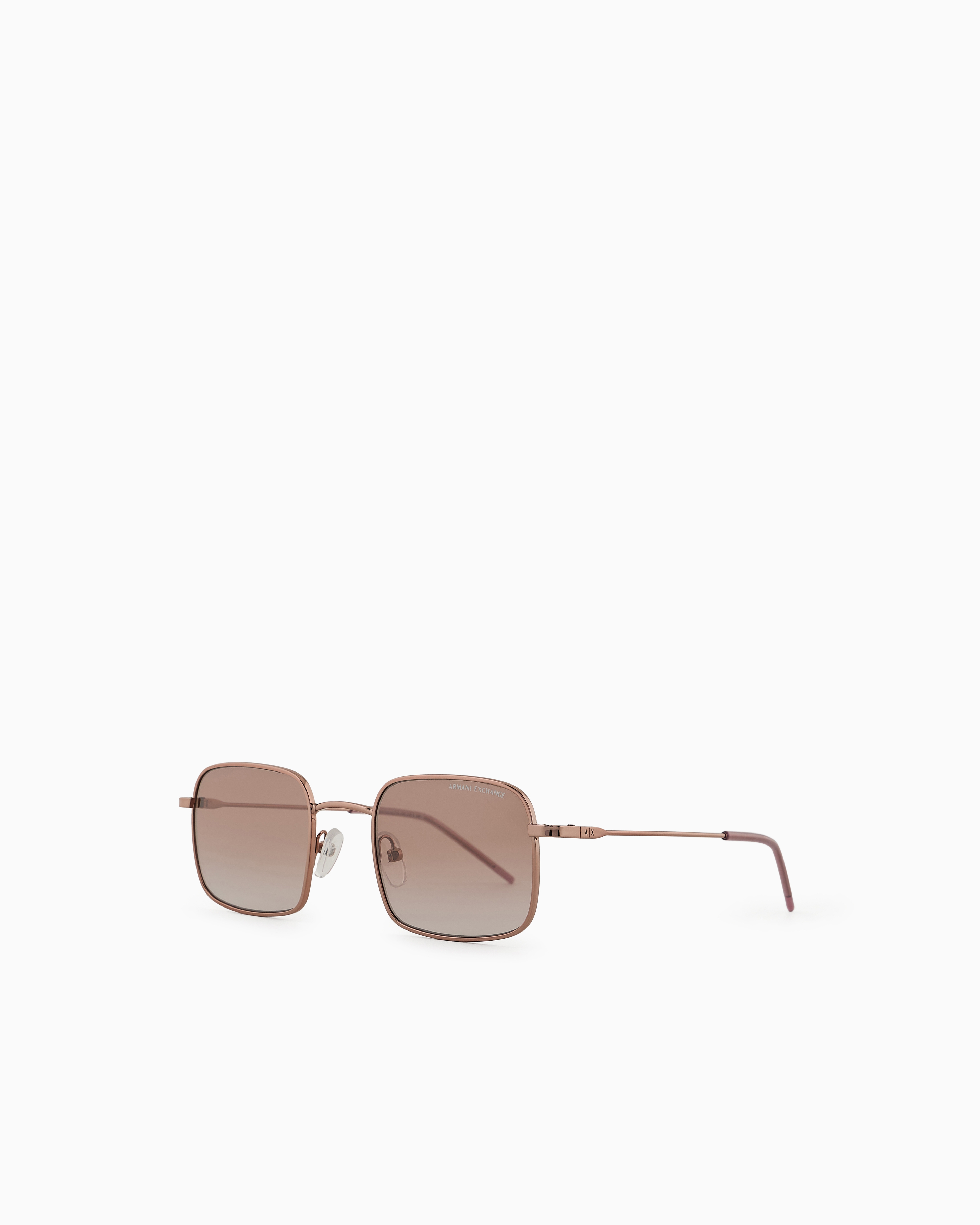Armani Exchange Women's Rose Gold ’S Aviator Sunglasses