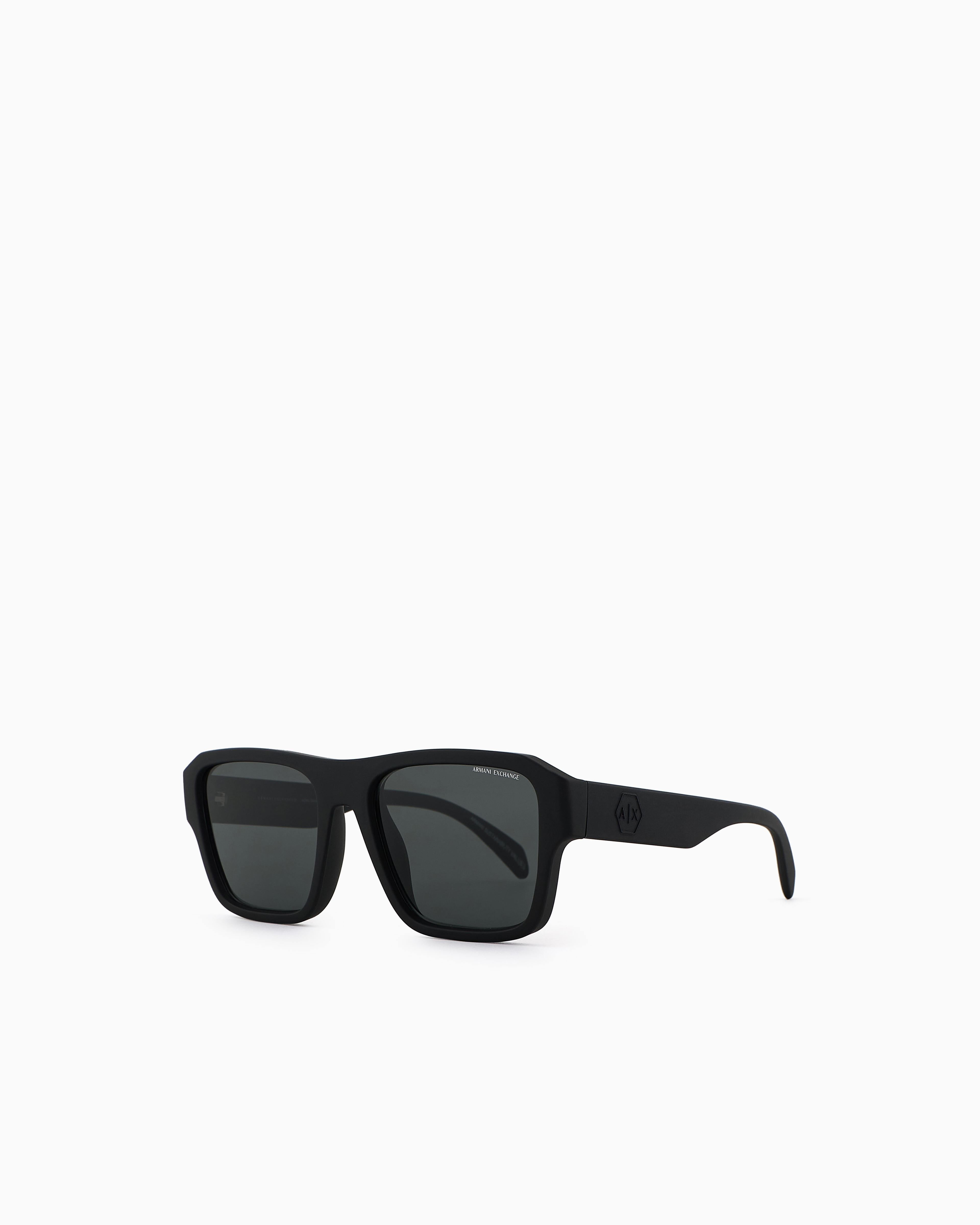 Armani Exchange Men's Black ’S Square Sunglasses