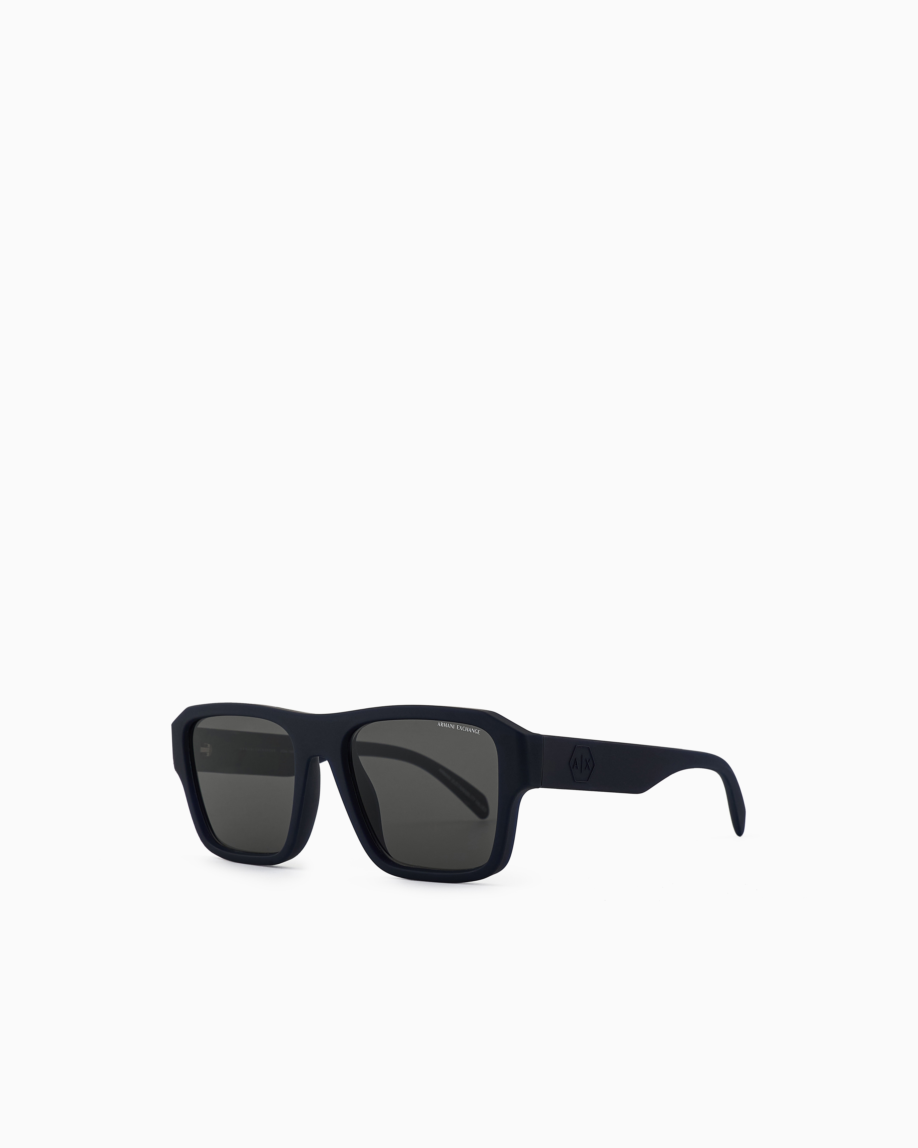 Armani Exchange Men's Blue ’S Square Sunglasses