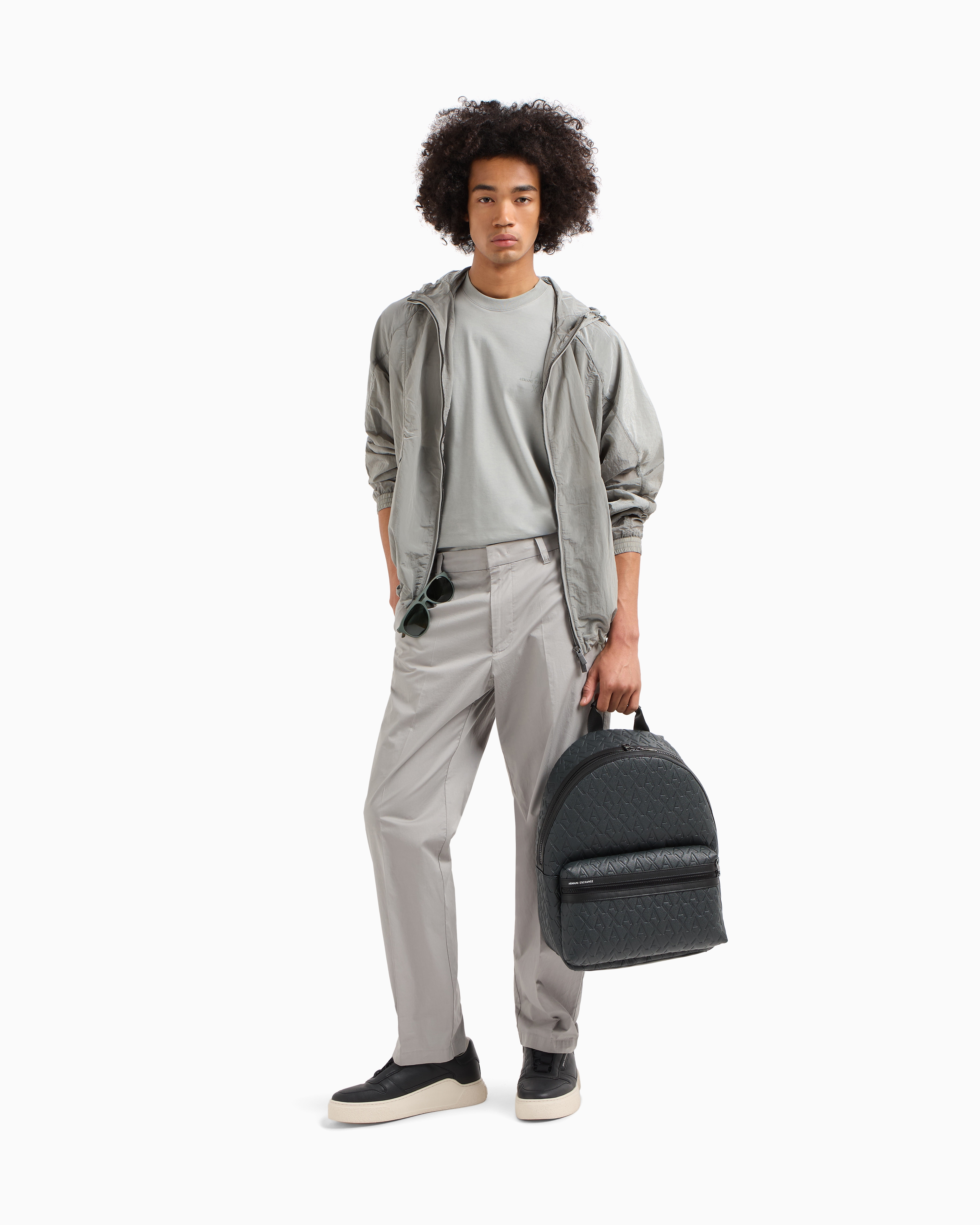 Regular fit cotton T-shirt with logo