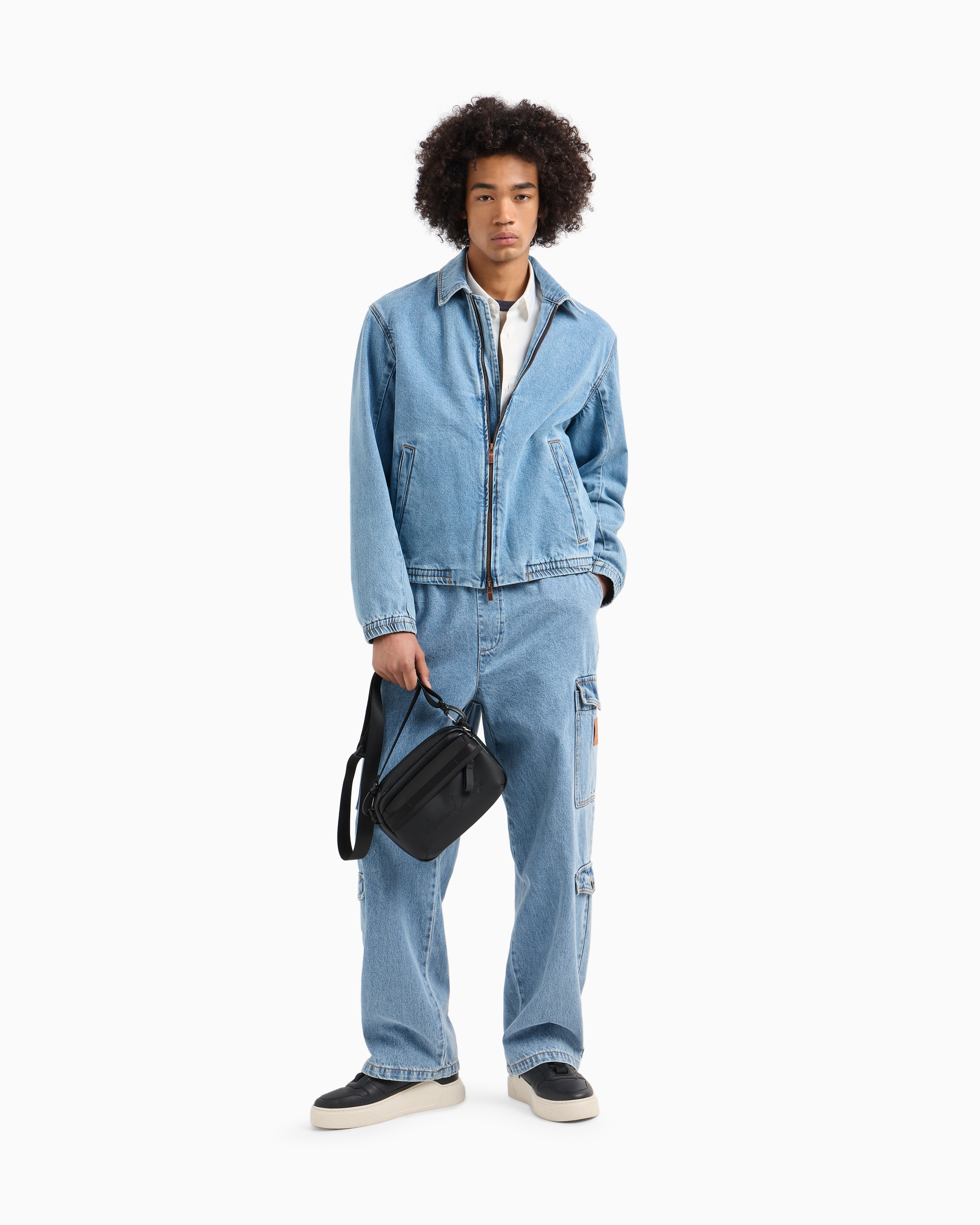 Denim Bomber Jacket