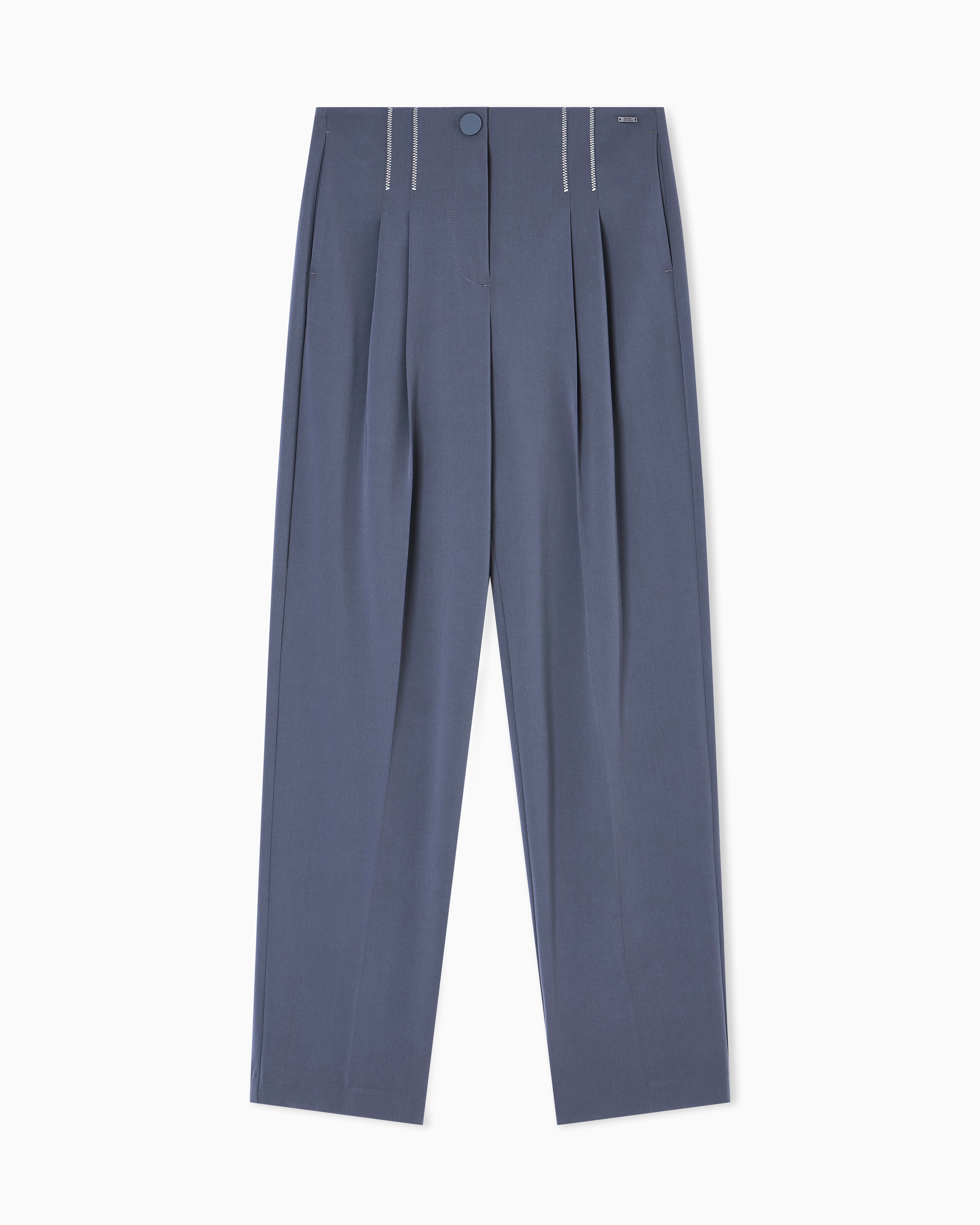 Pants with pleats