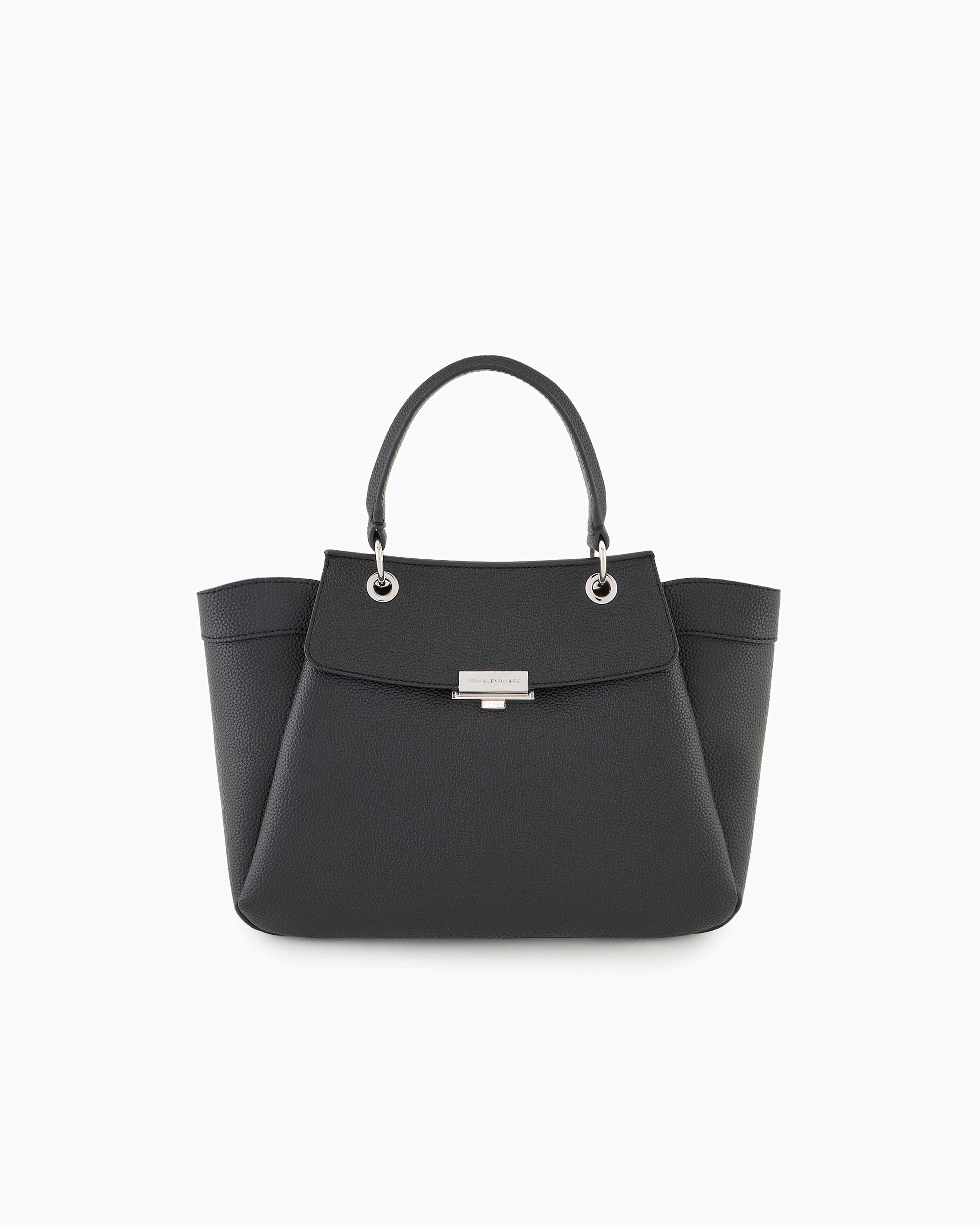 Handbag with flap and metal details | Armani Exchange