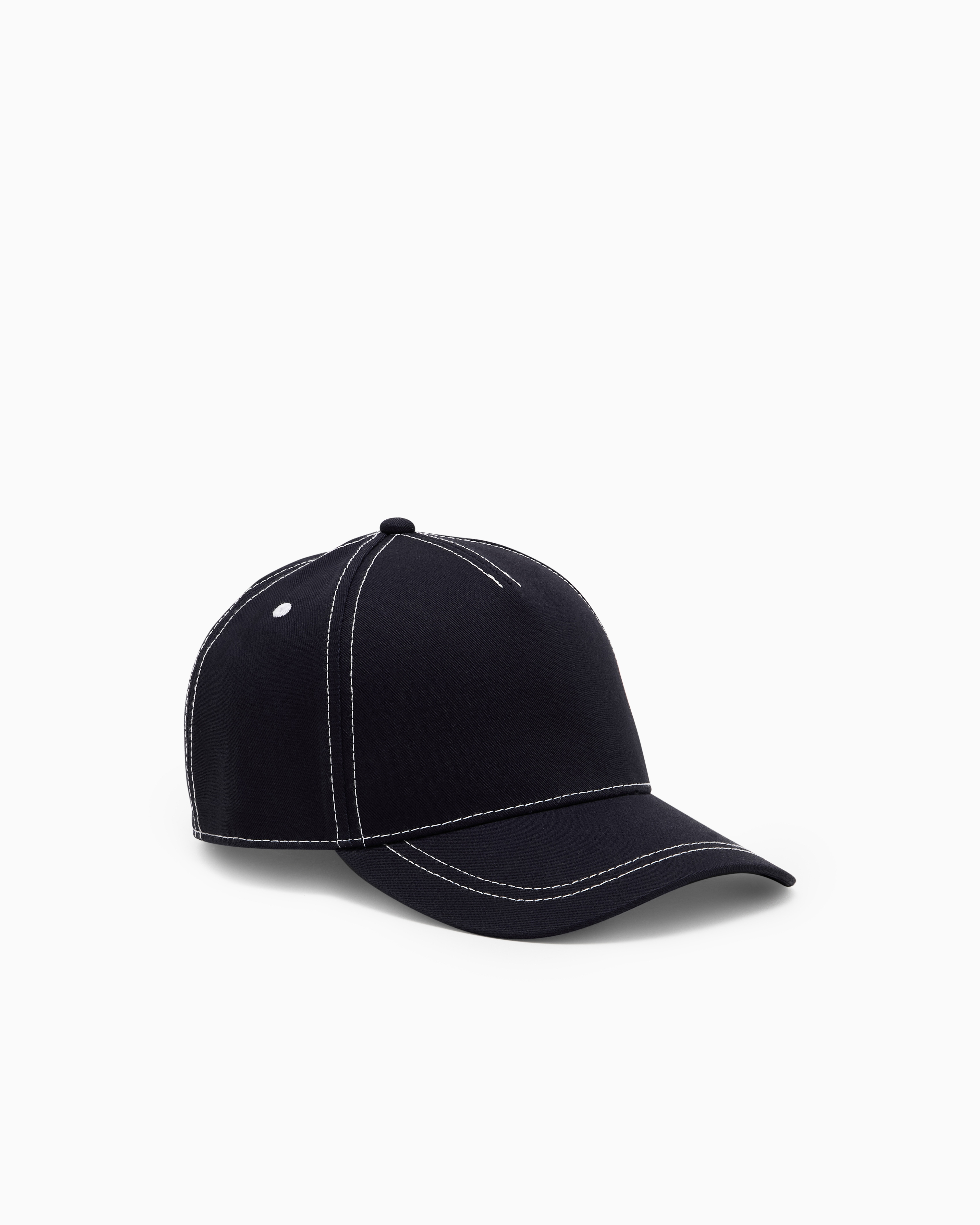 Armani Exchange - Hat with side logo, Man, Navy Blue, Size: TU