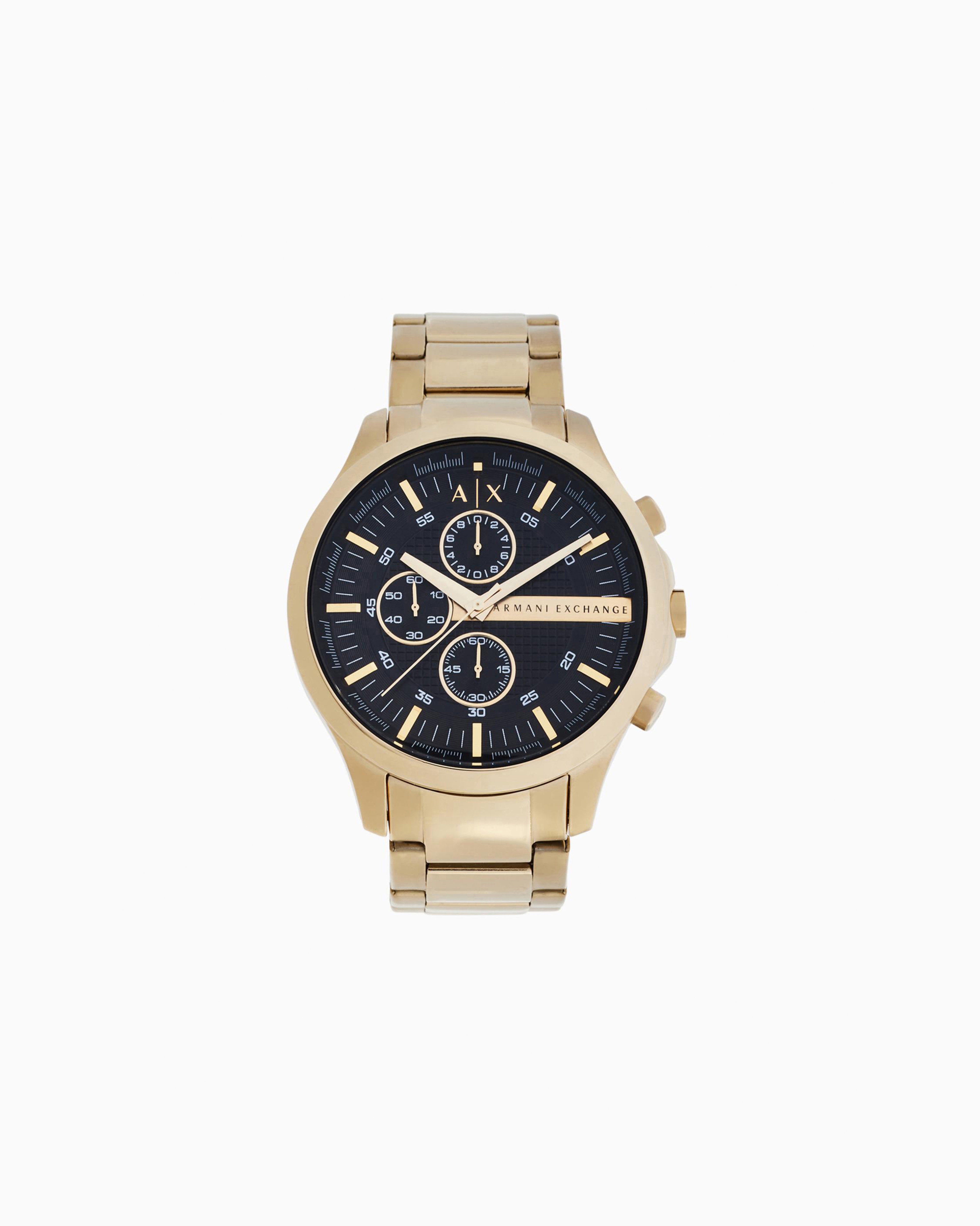 Armani Exchange - Three-hand watch with steel strap, Man, Multicoloured, Size: TU