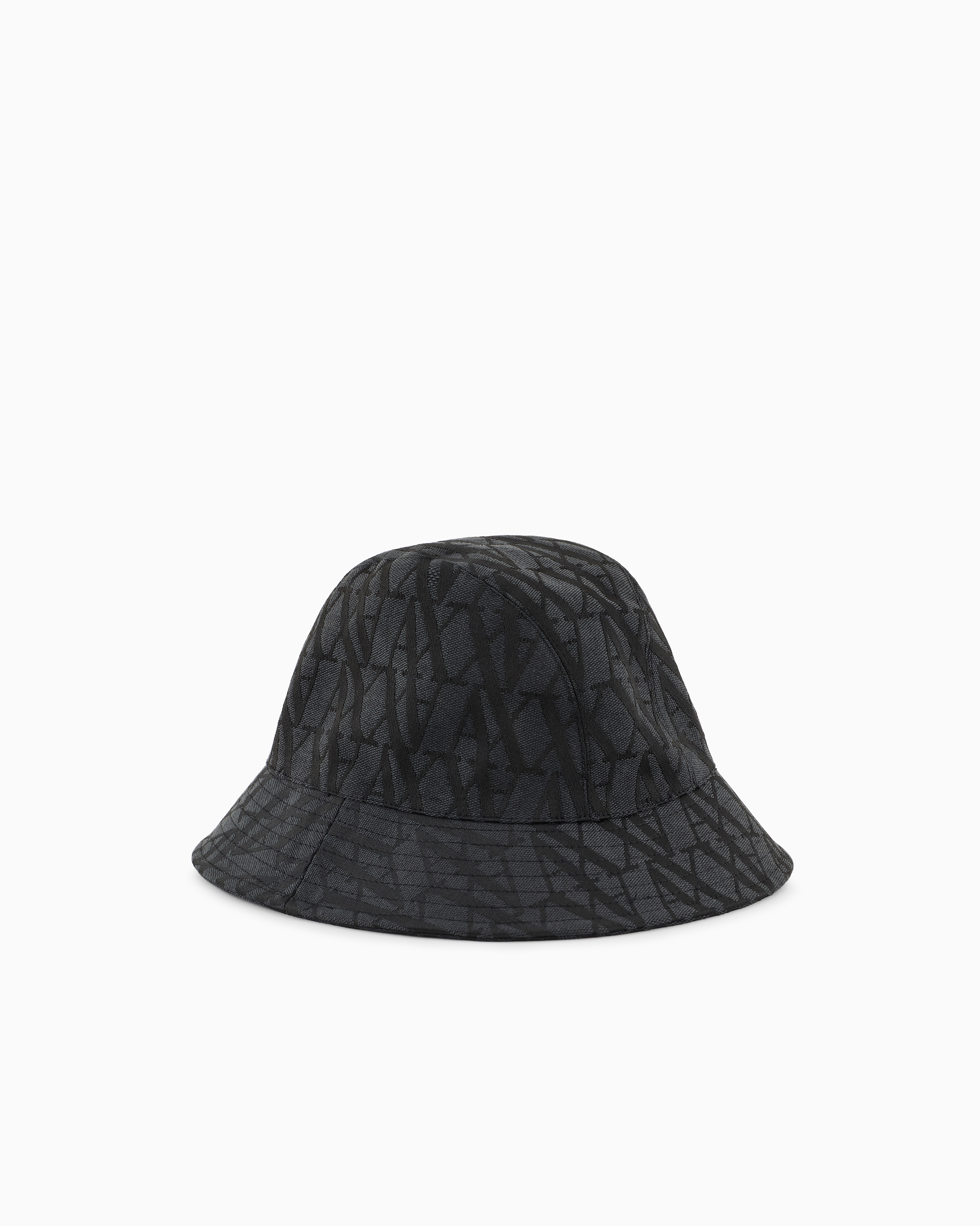 Bucket hat with all-over logo