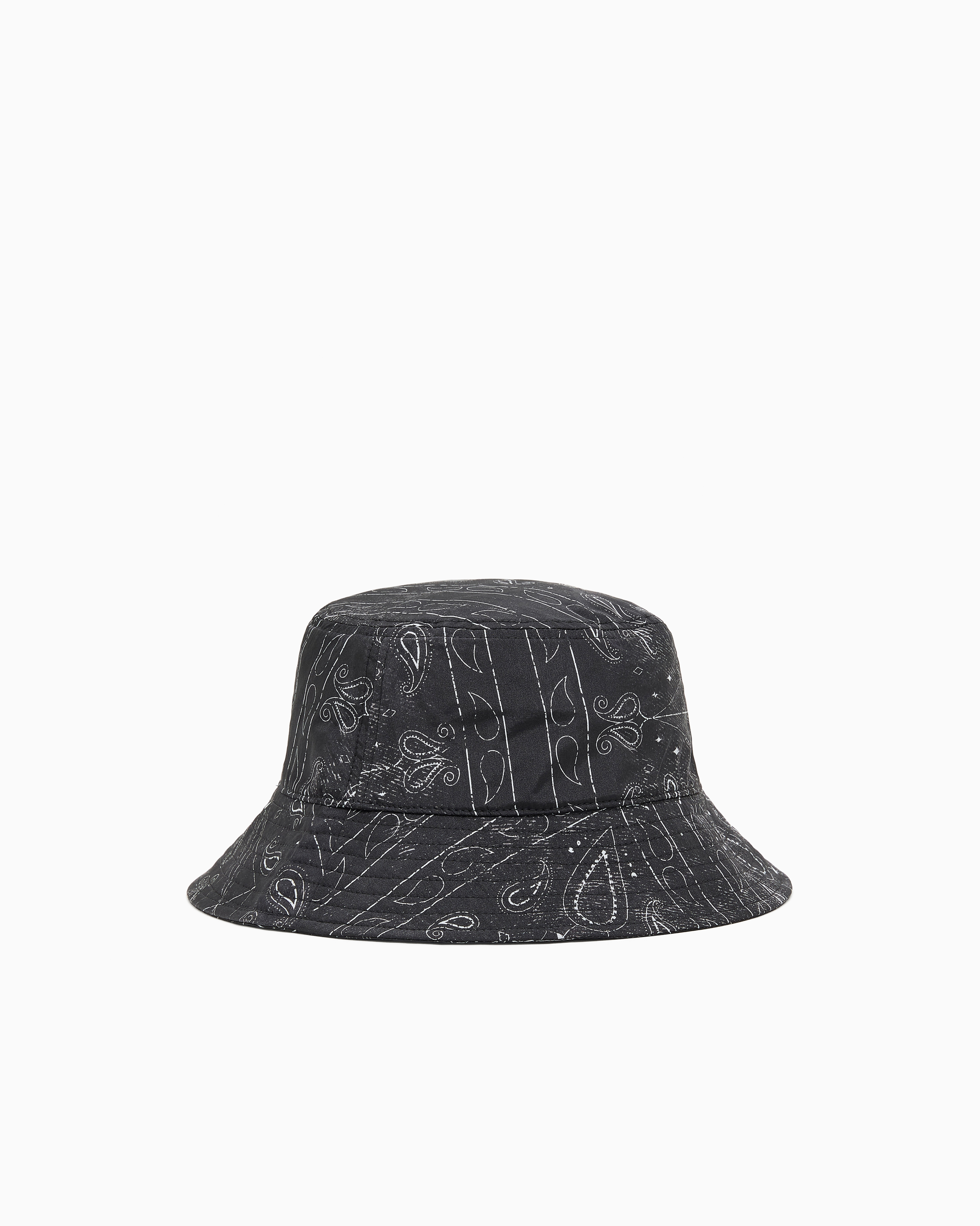 Armani Exchange -  Bucket hat with logo, Man, Black, Size: S/M