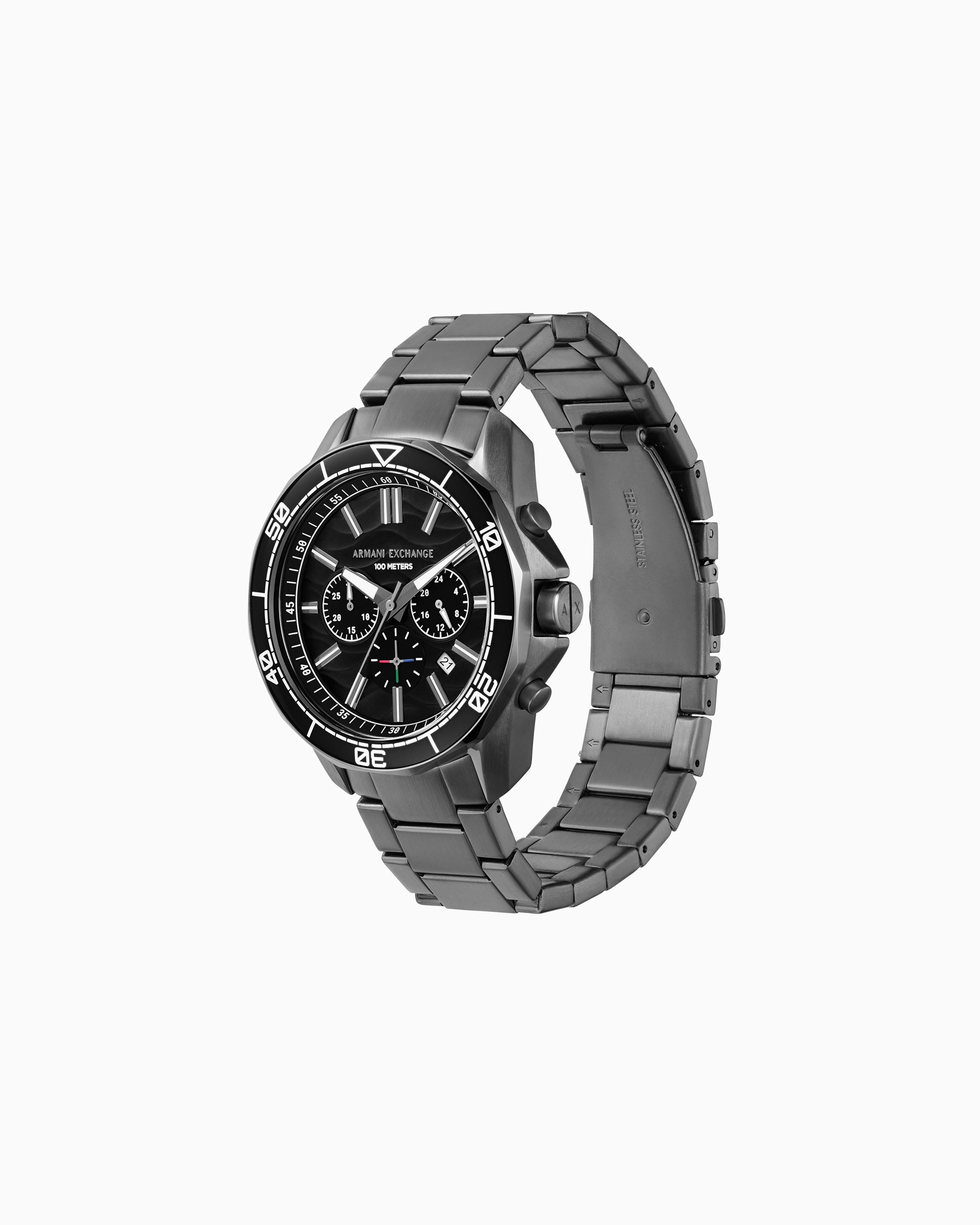 Armani Exchange - Steel watch, Man, Multicoloured, Size: TU