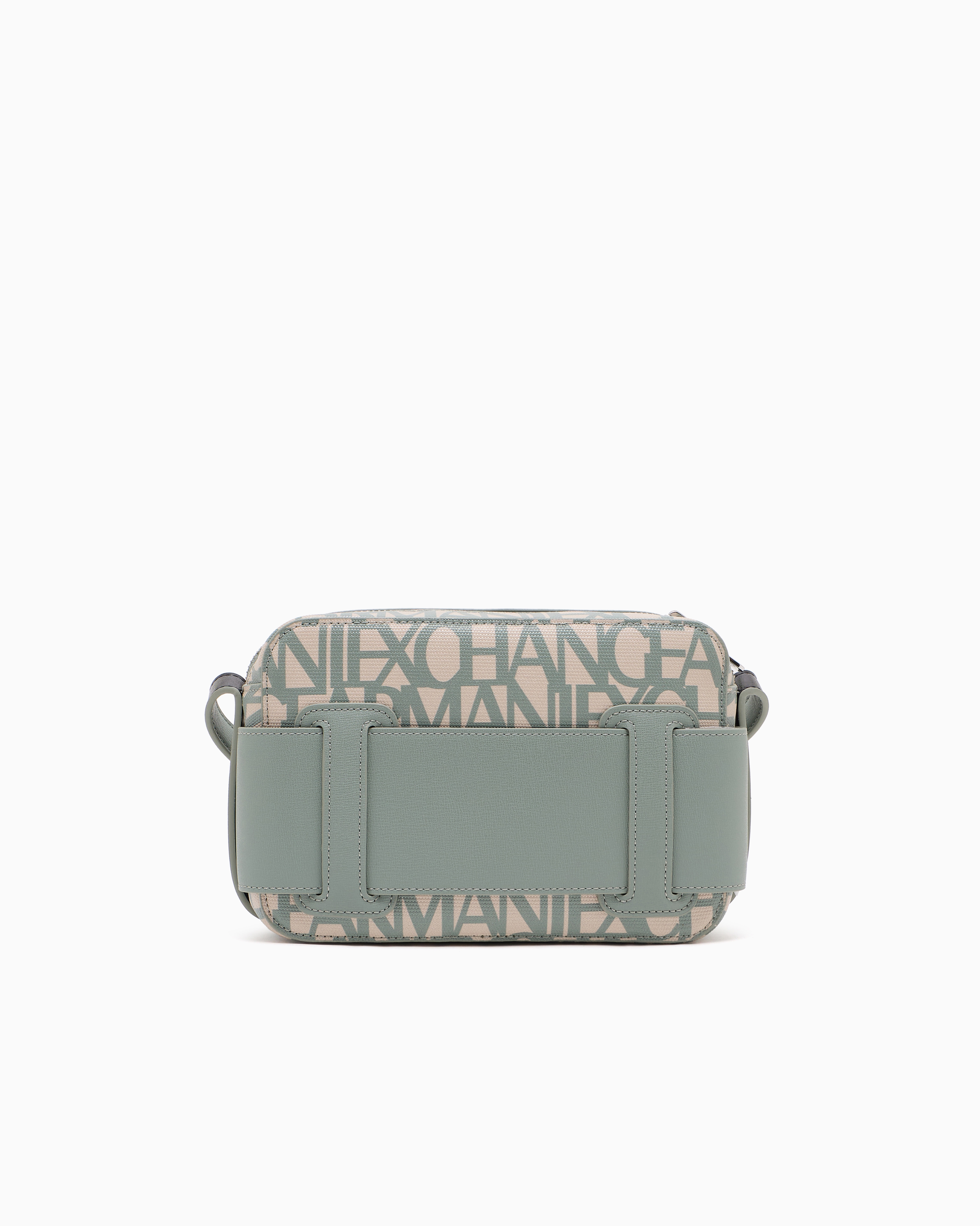 Armani Exchange - Camera case bag with contrasting detail, Woman, Green, Size: TU