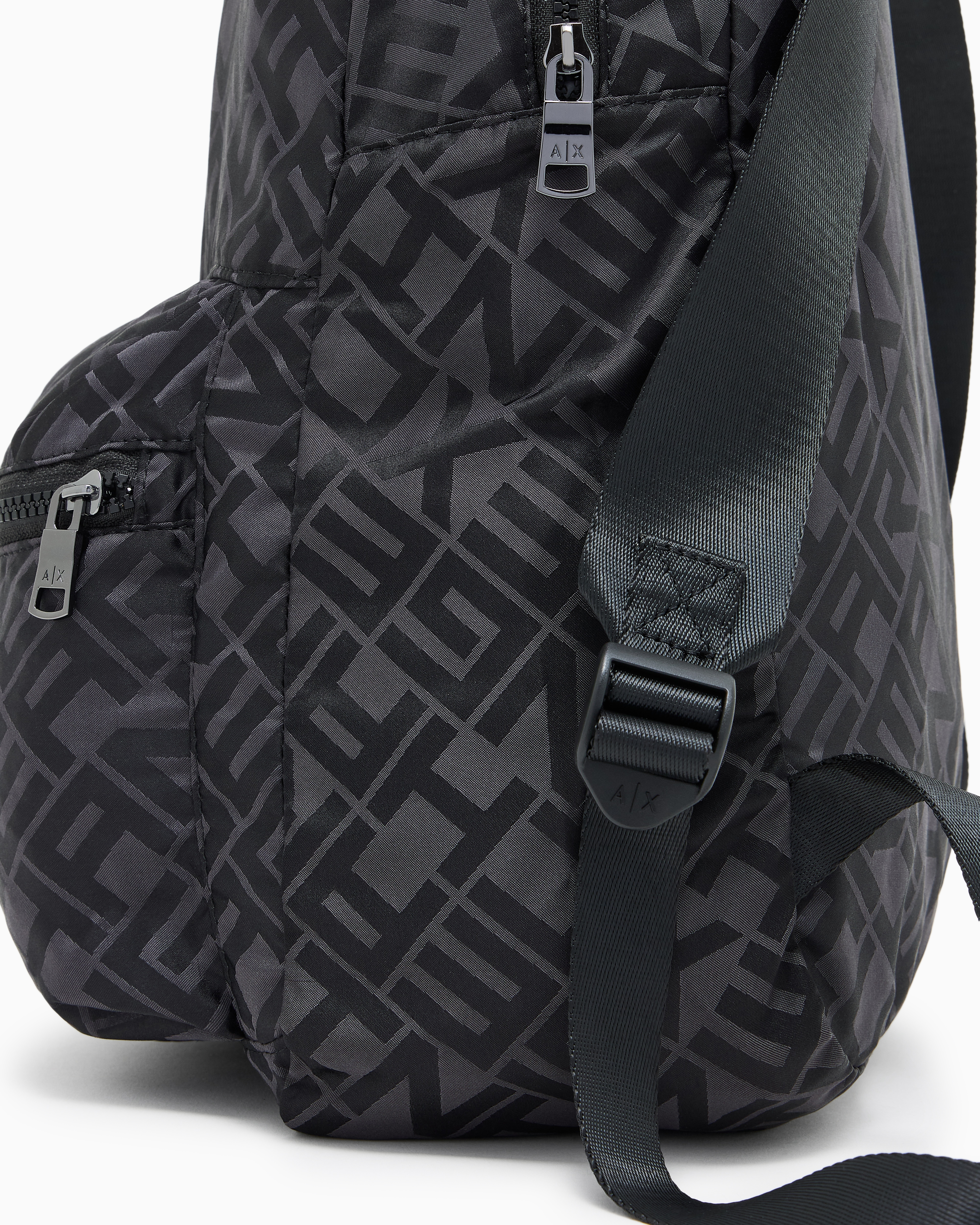 Armani Exchange - Backpacks, Man, Black, Size: TU
