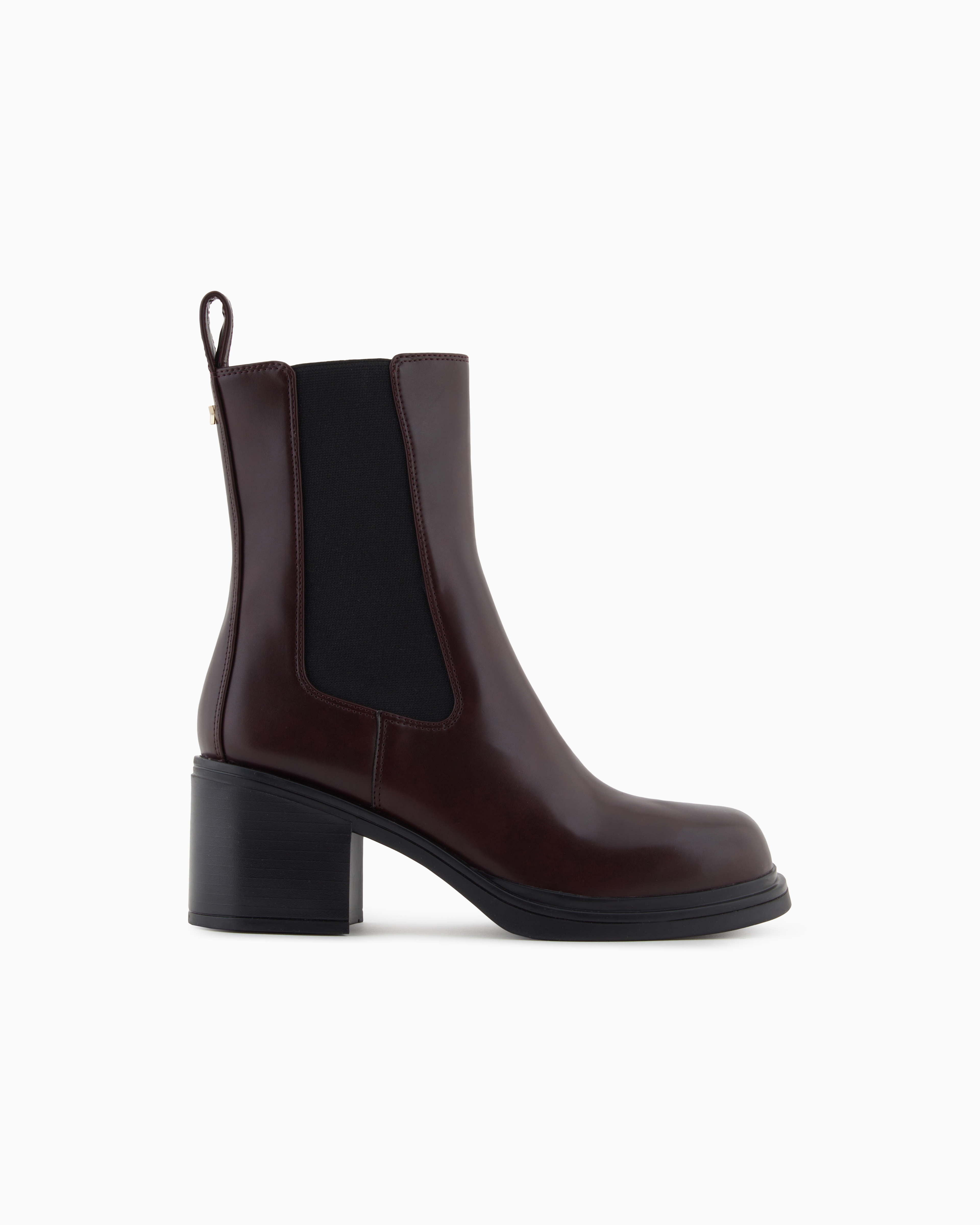 Armani Exchange - Booties, Woman, Burgundy, Size: