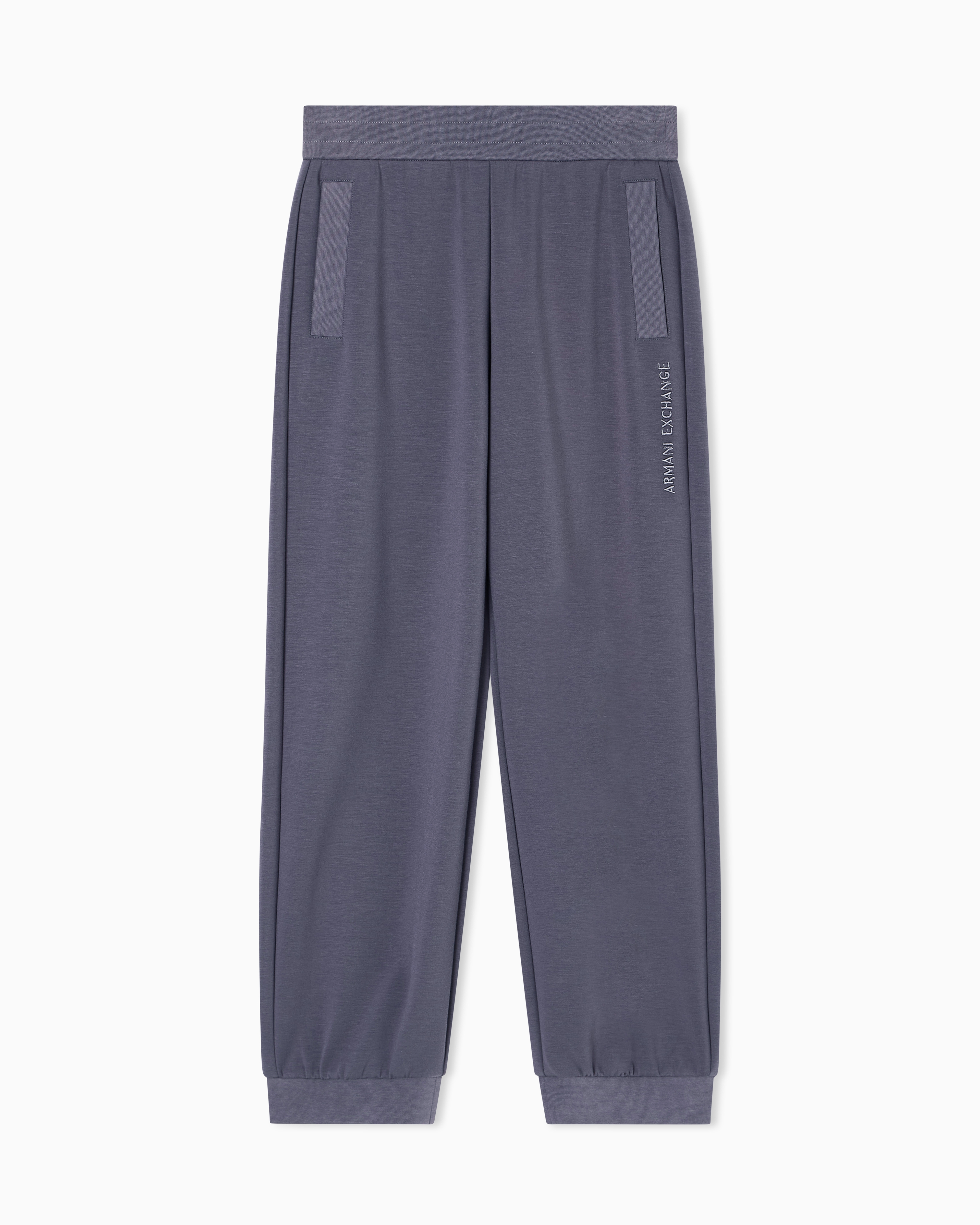 Armani Exchange - Logo Joggers, Woman, Grey, Size: