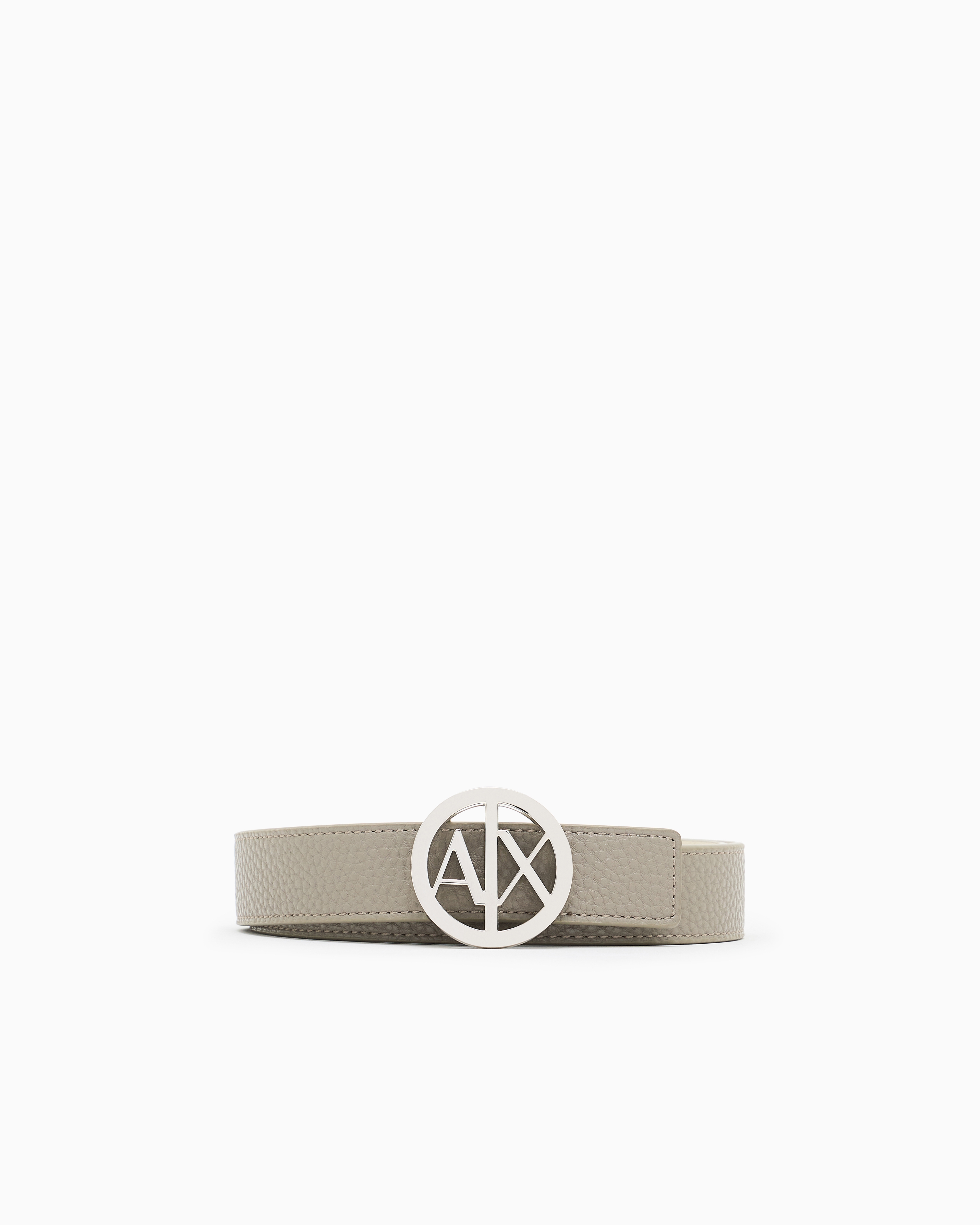 Logo buckle belt