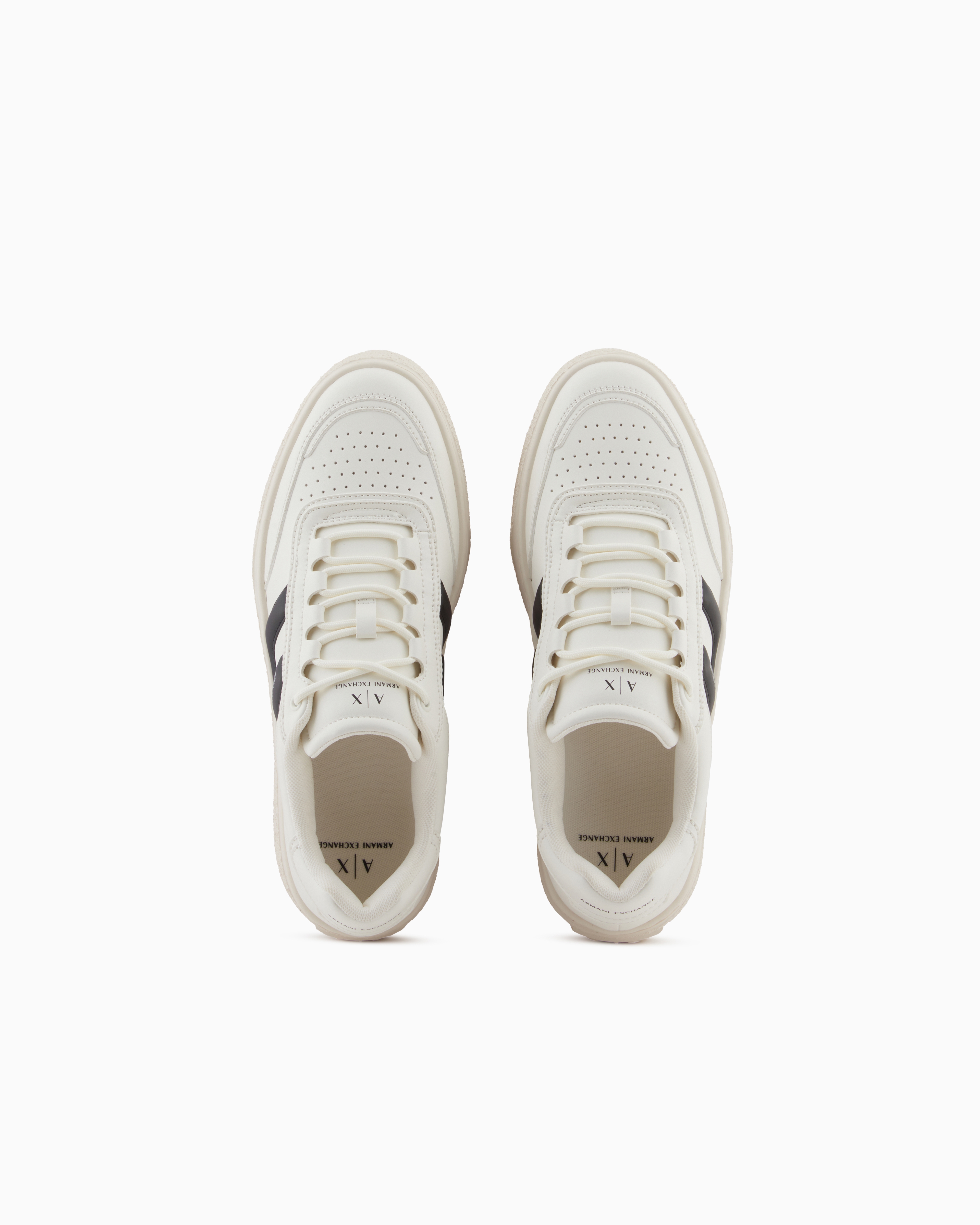 Armani Exchange - Sneakers with side detail, Man, Two-tone, Size: