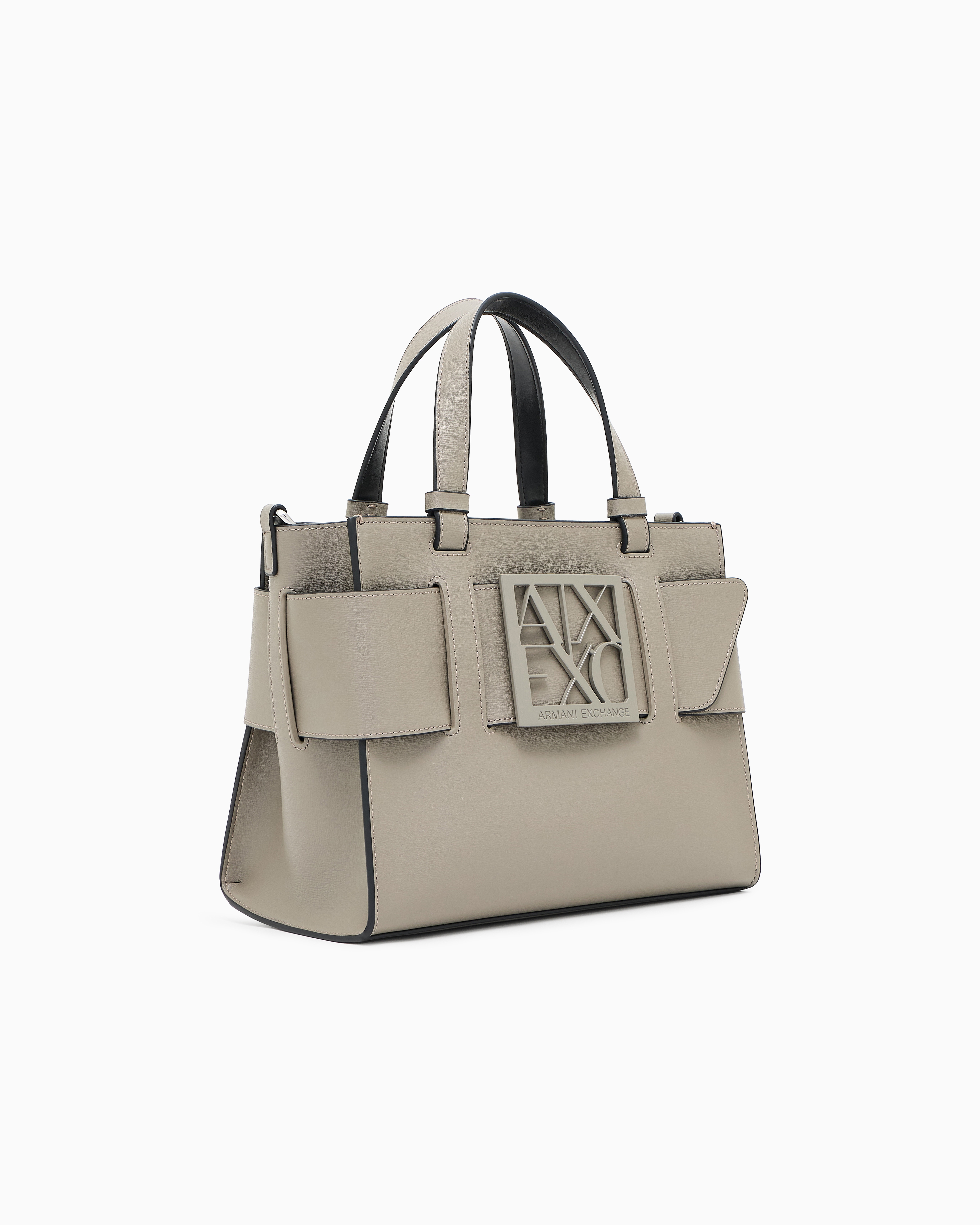 BOXロゴバックル ミニハンドバッグ | Armani Exchange