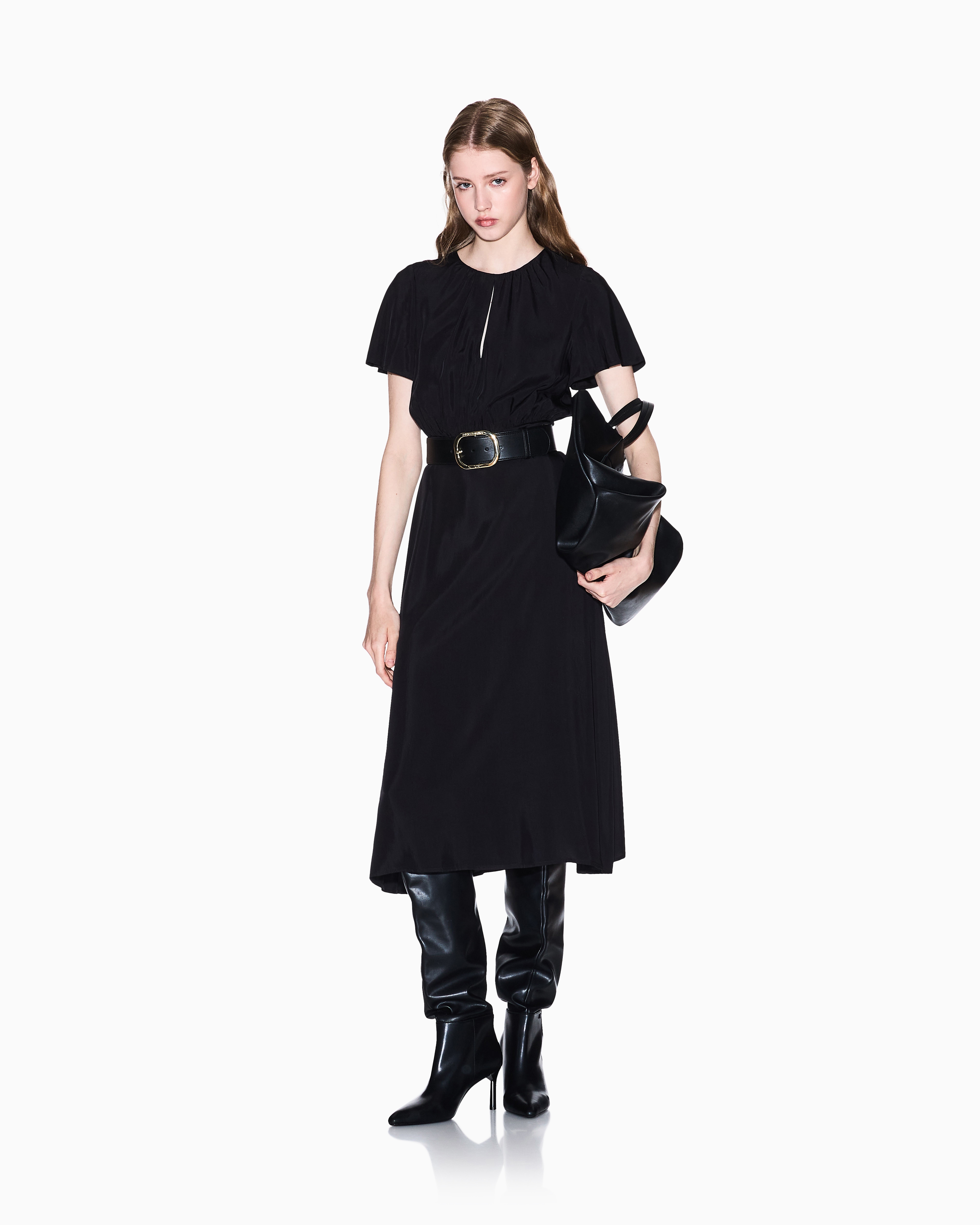 【新品未使用】アルマーニジュニア 大人もOK ドレス ワンピース 170㎝ 新品未使用】アルマーニジュニア 大人もOK ドレス ワンピース