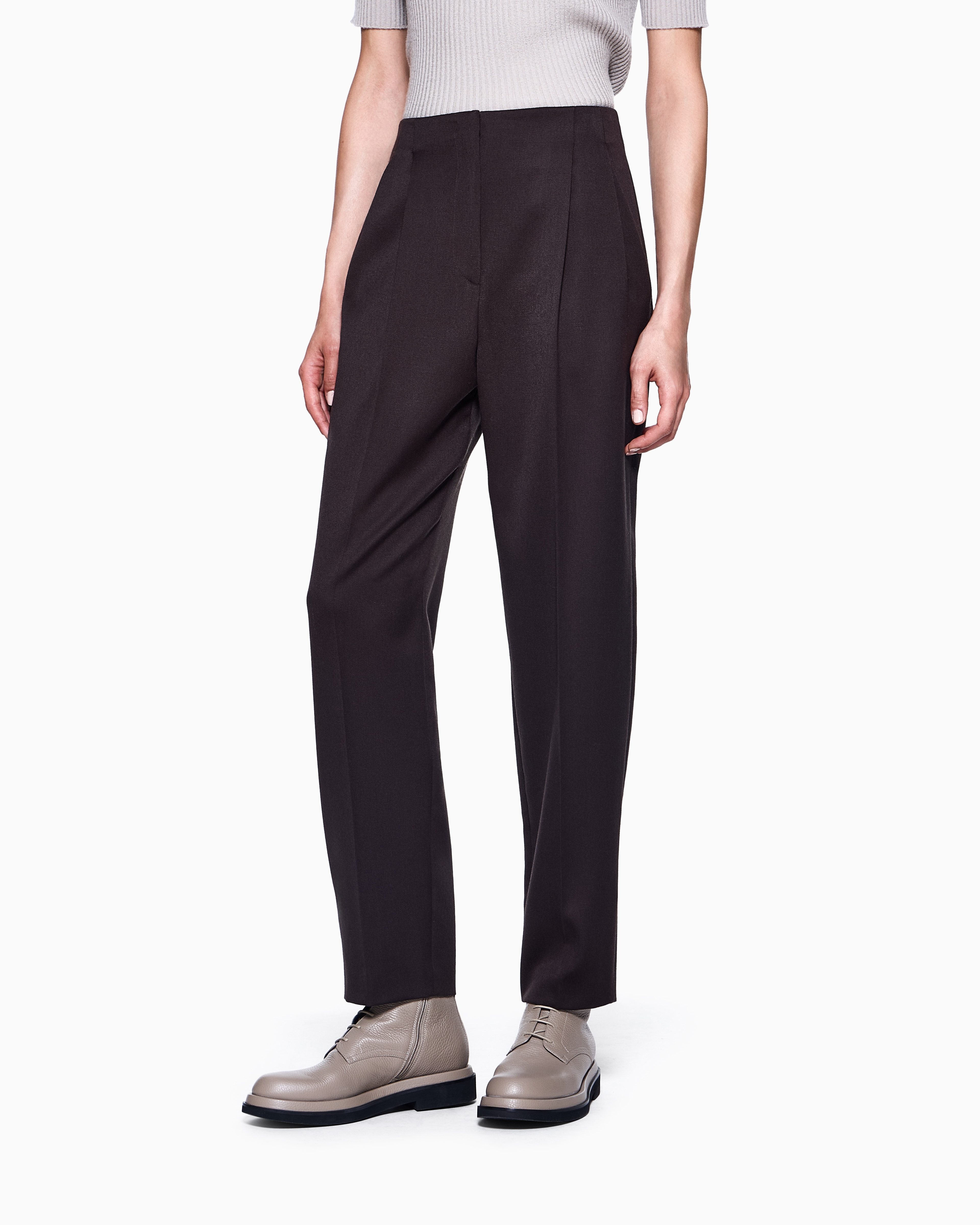 シングルダーツパンツ ウール | Giorgio Armani シングルダーツパンツ ウール | Giorgio Armani