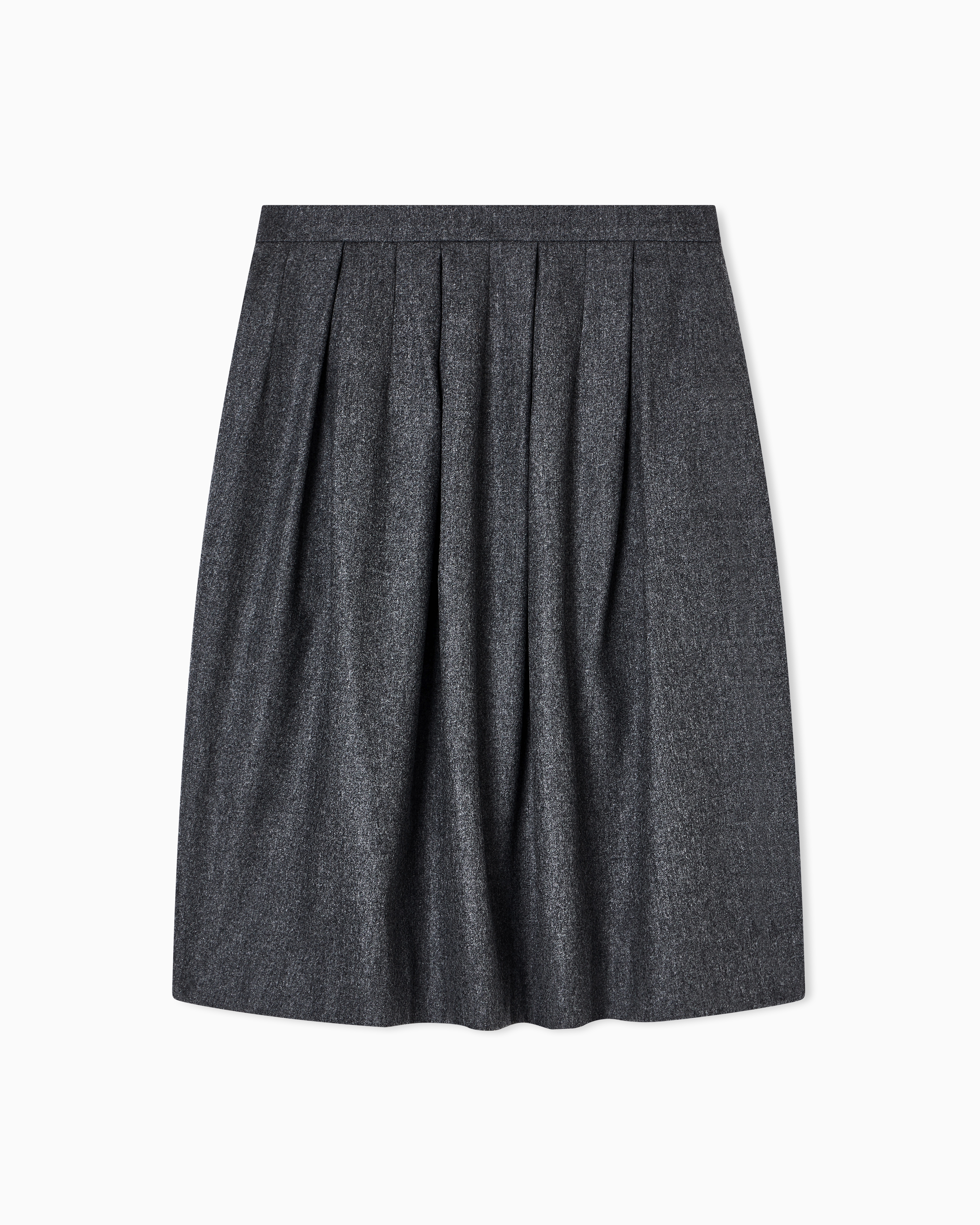 EMPORIO ARMANI ブラックフレアスカート EMPORIO ARMANI ブラックフレアスカート Women's Skirts: long
