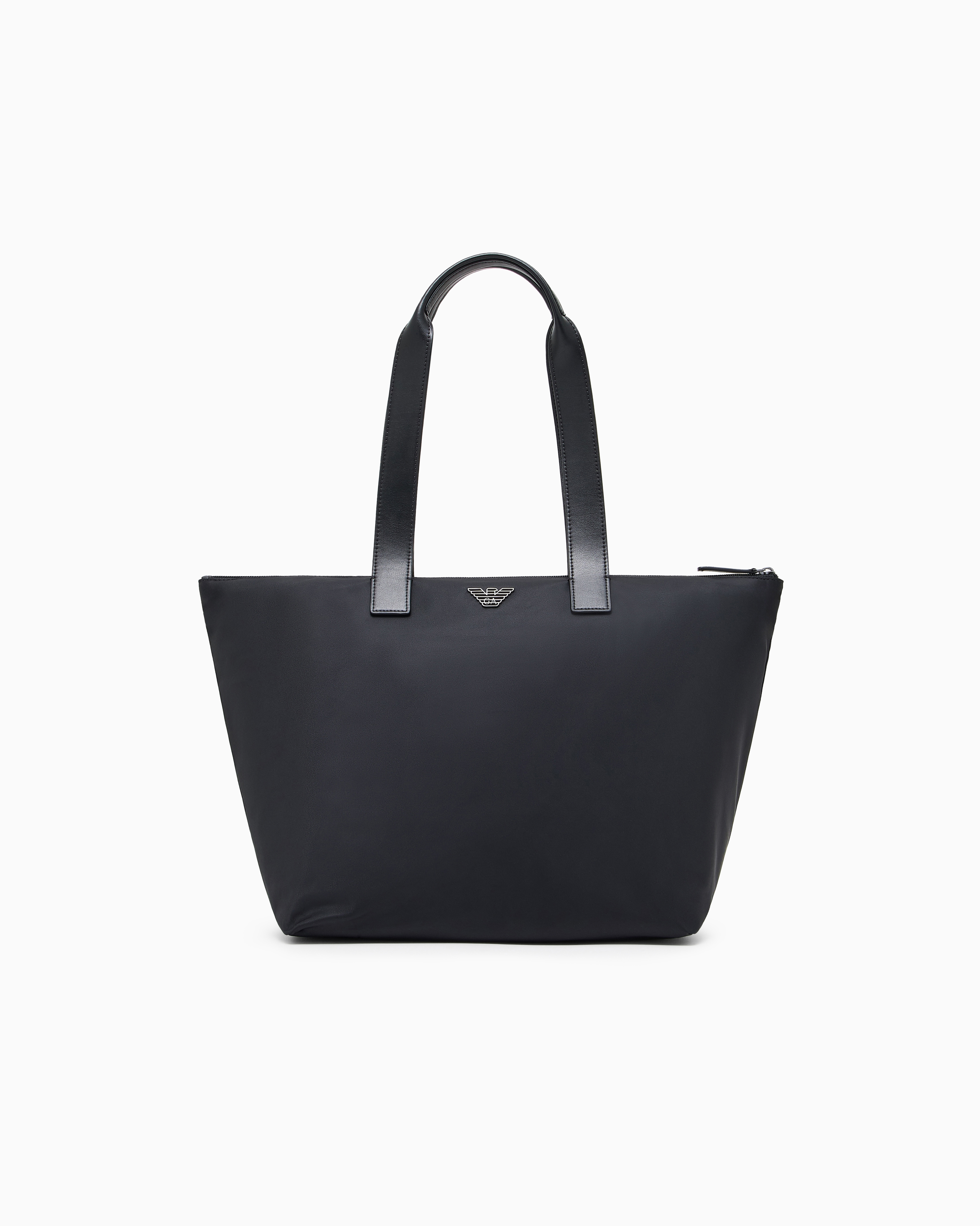 Giorgio Armani 最高級 黒 レザー トラベルバッグ ウィークエンド Giorgio Armani 最高級 黒 レザー トラベルバッグ