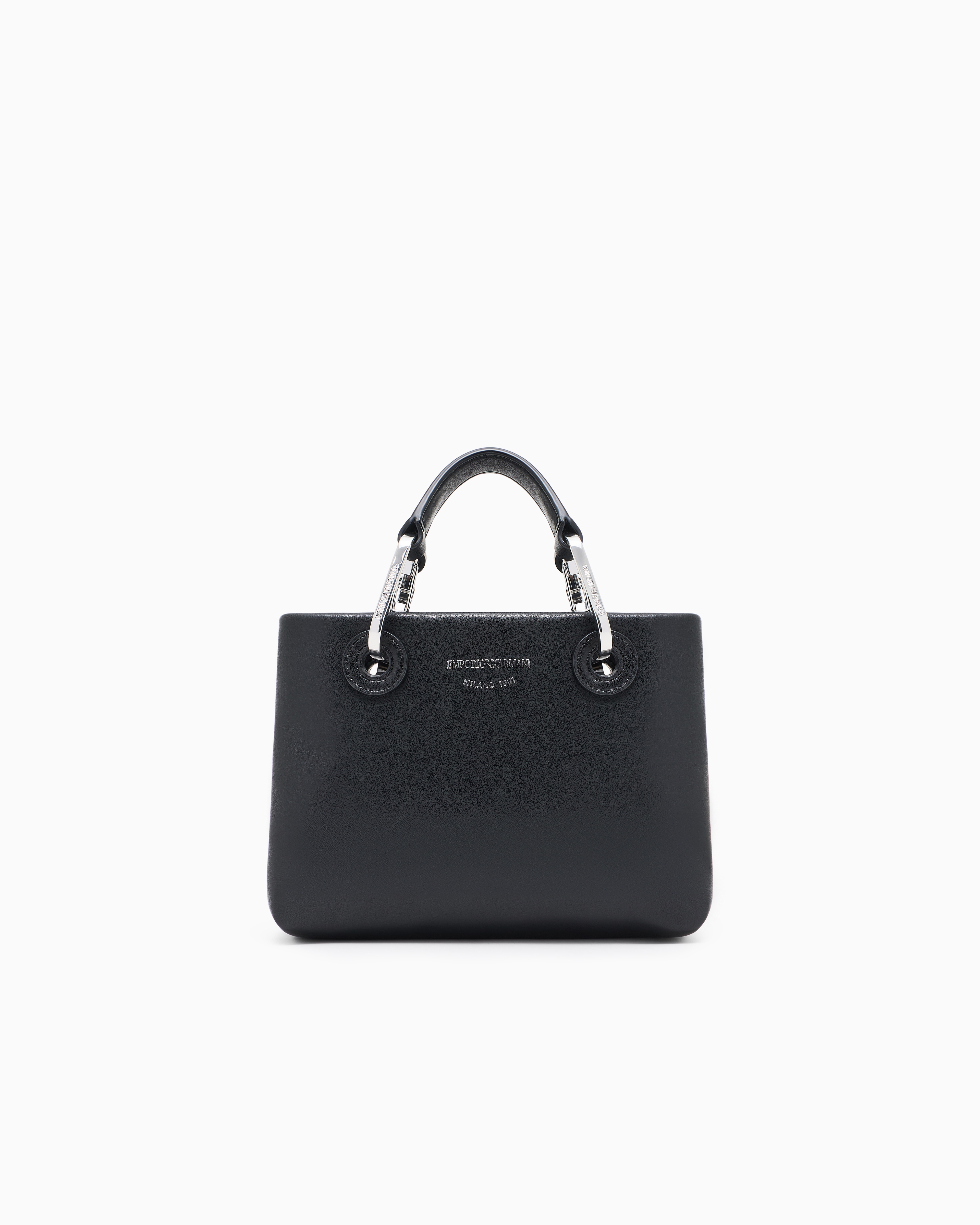 Emporio Armani Women's Black Nappa-Leather Myea Mini Bag