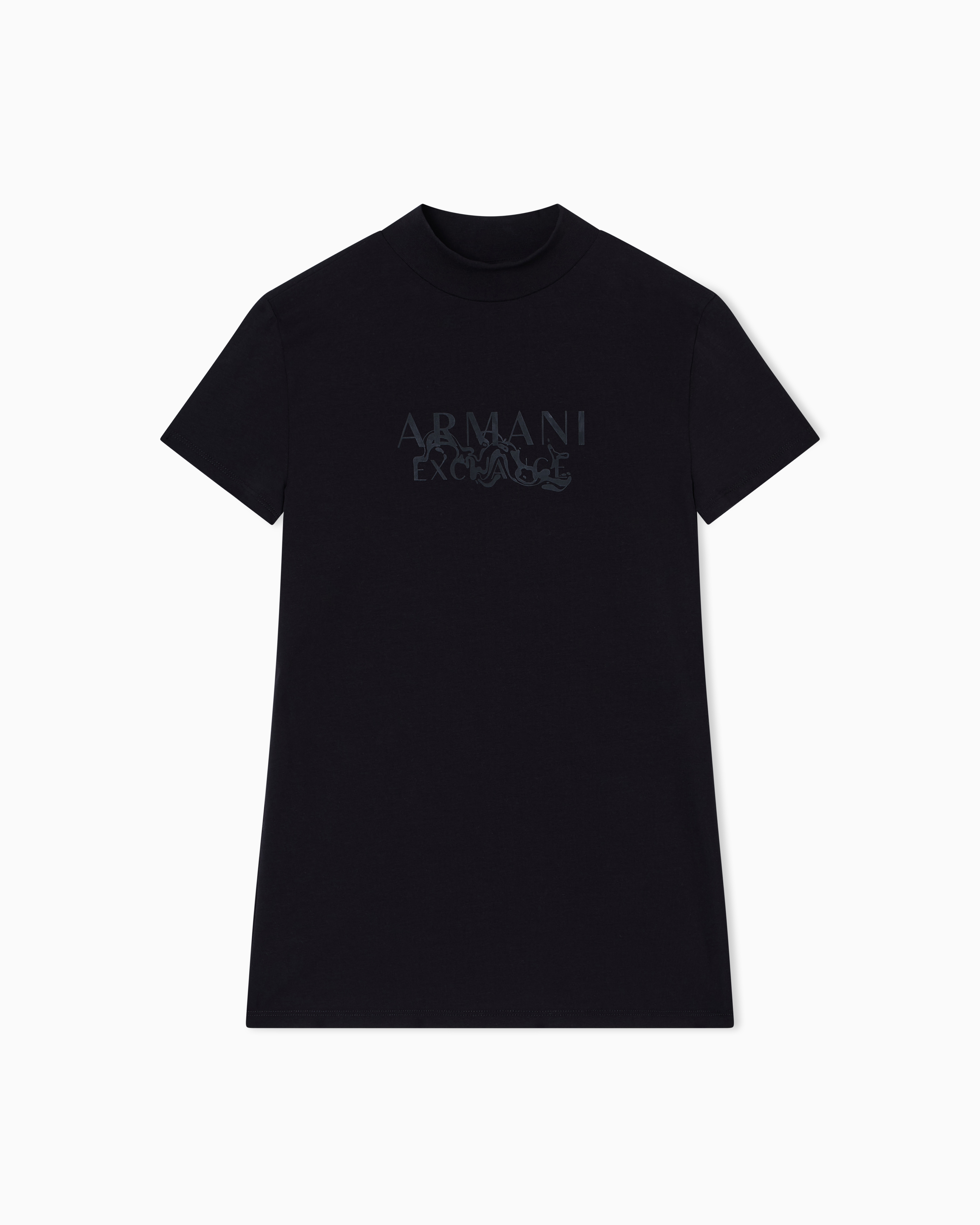 Regular fit T-shirt with tone-on-tone logo