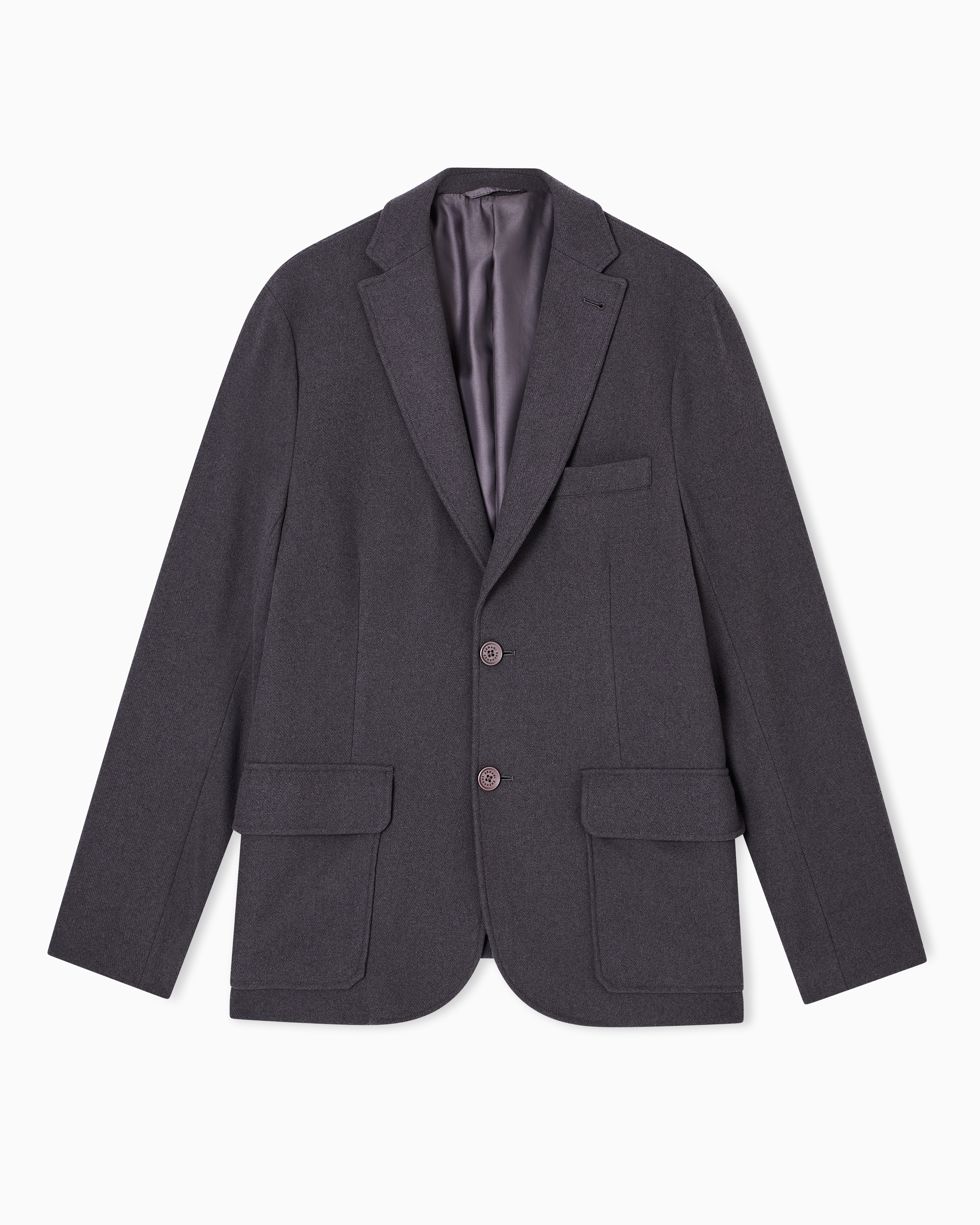 アルマーニのエレガントなミックスカラーのニットジャケット アルマーニのエレガントなミックスカラーのニットジャケット