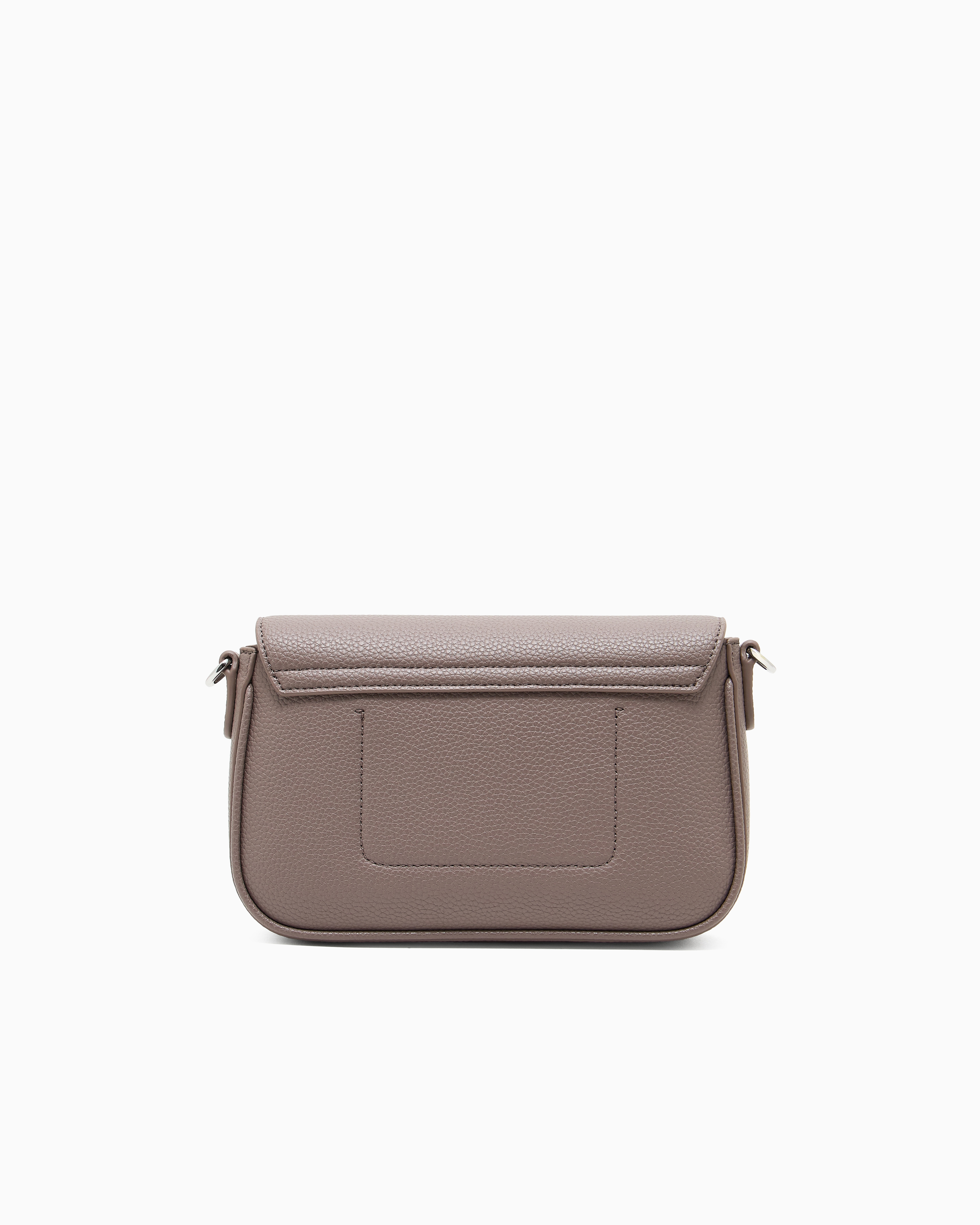 Emporio Armani - Deer-print mini bag, Woman, Camel, Size: TU