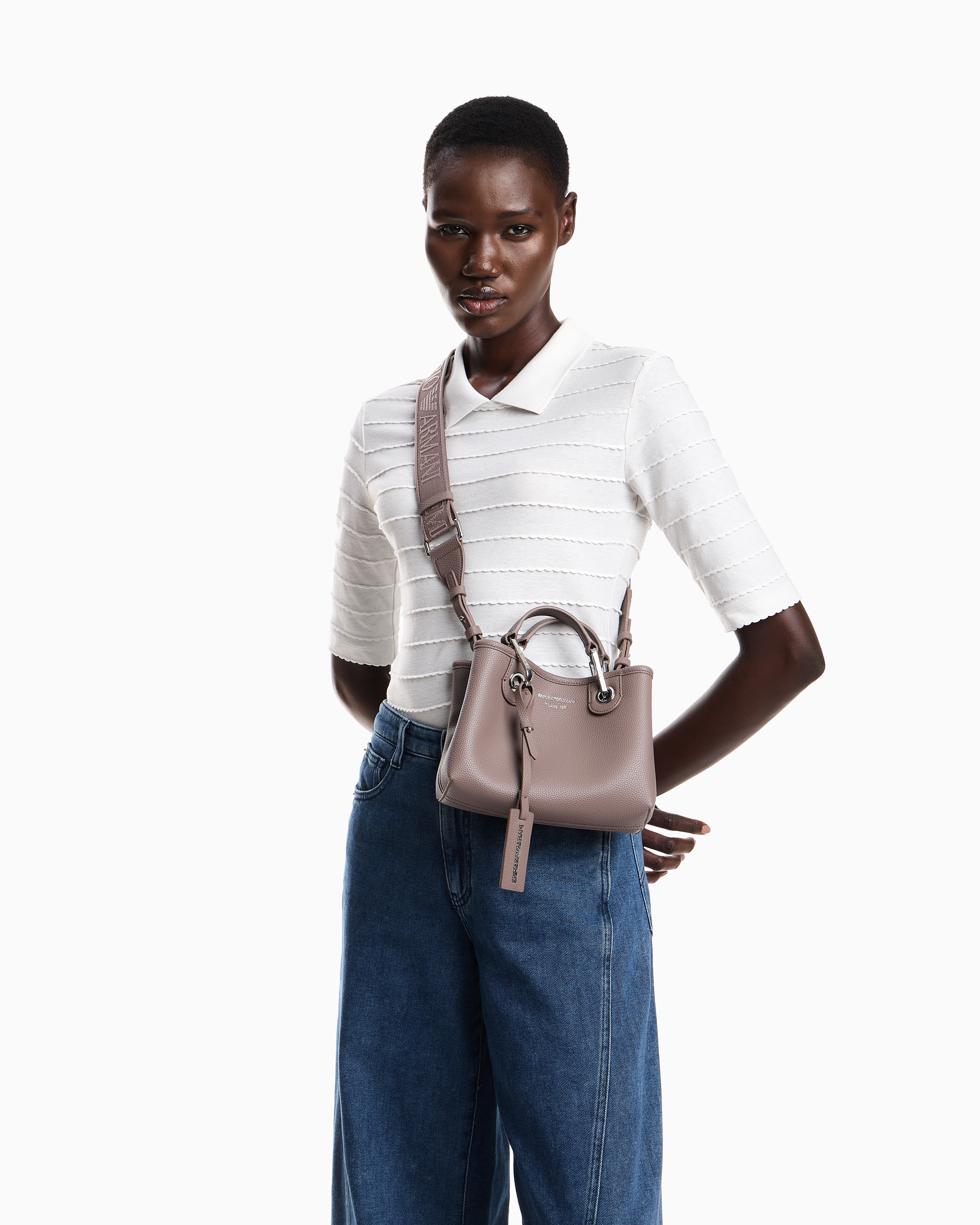 MyEA ミニバッグ ディアプリント | Emporio Armani