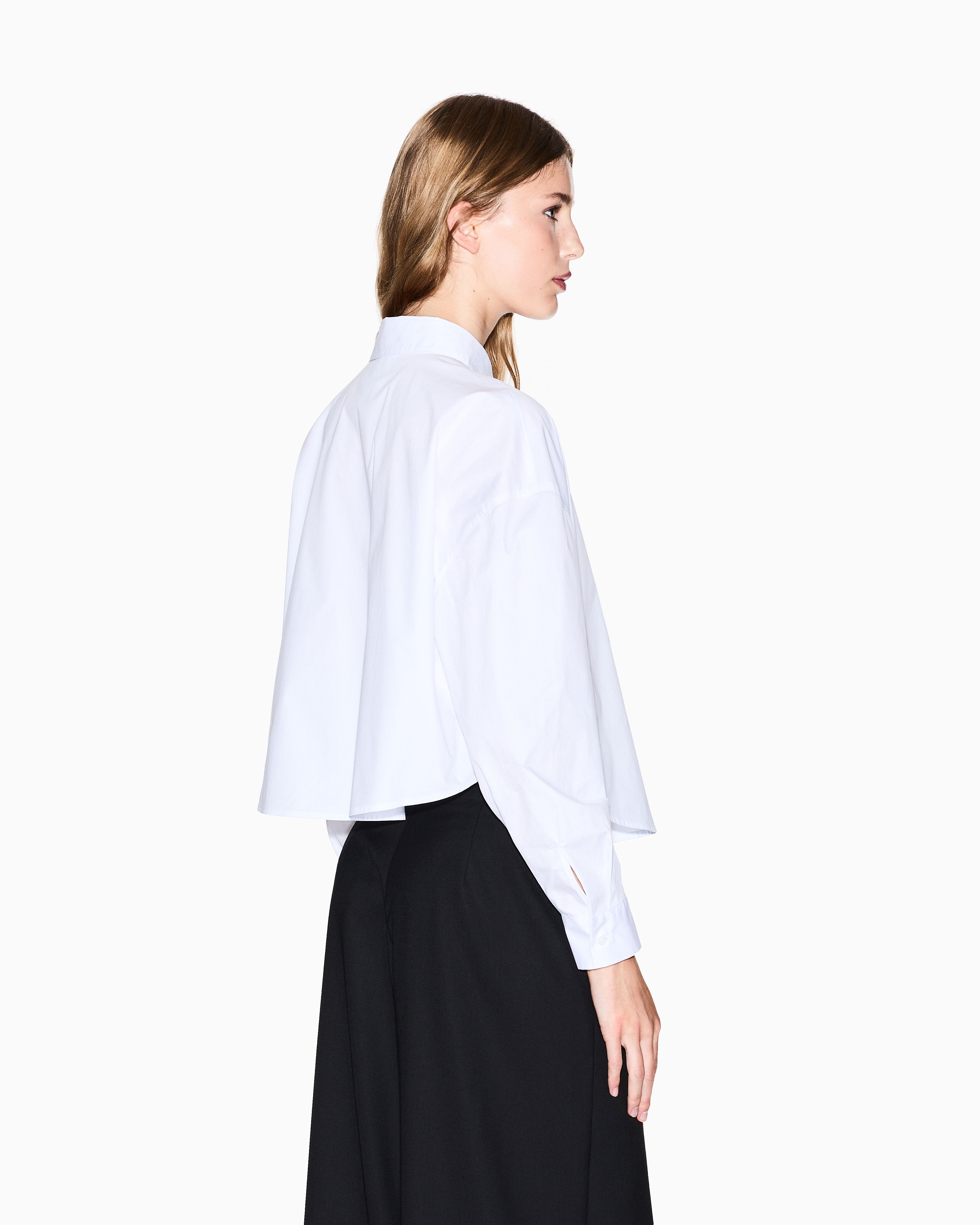 Armani Exchange - Casual Shirts, Woman, White, Size: