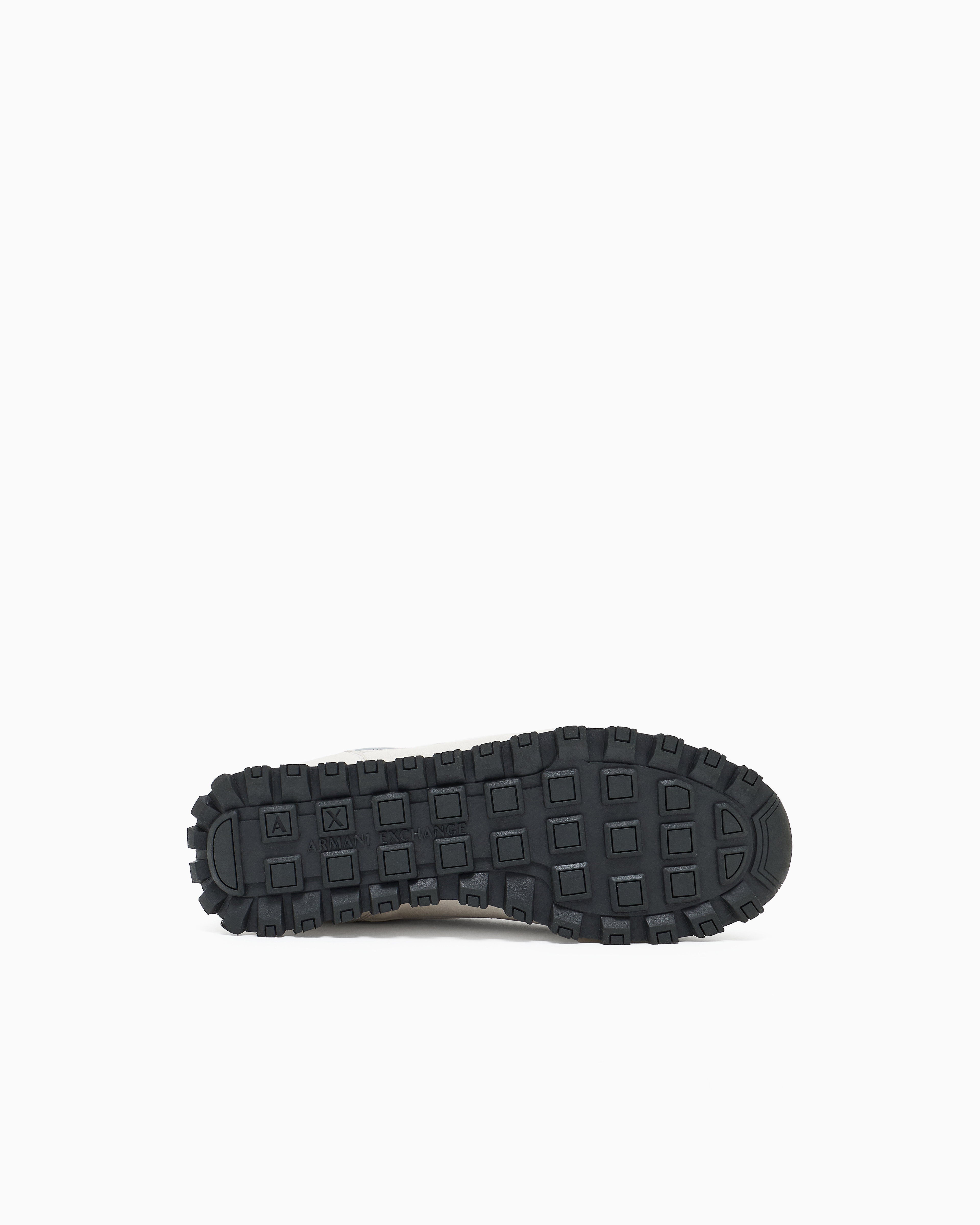 Armani Exchange - Sneakers with contrasting logo, Man, Grey, Size: