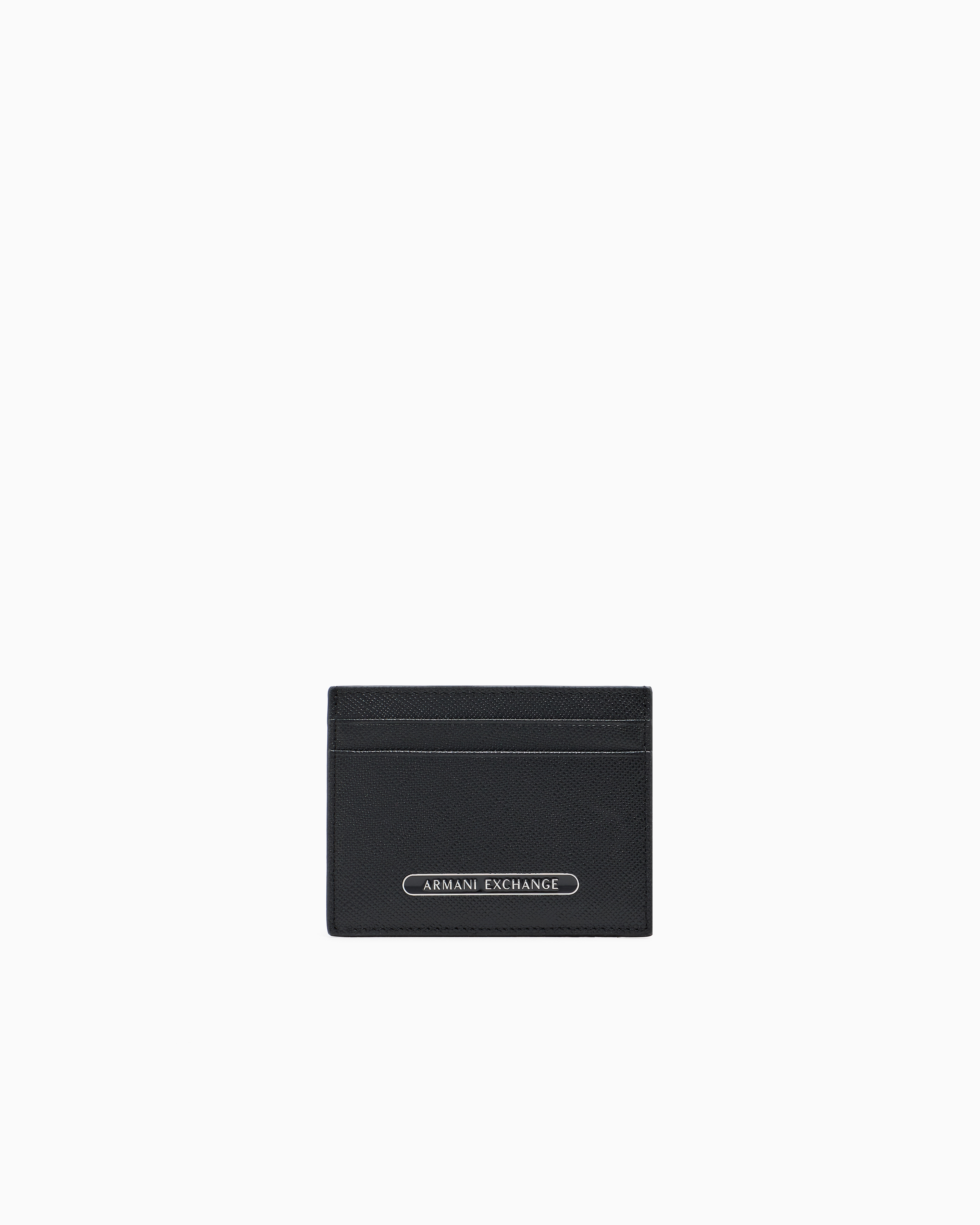 Armani Exchange - Card Holders, Man, Black, Size: TU