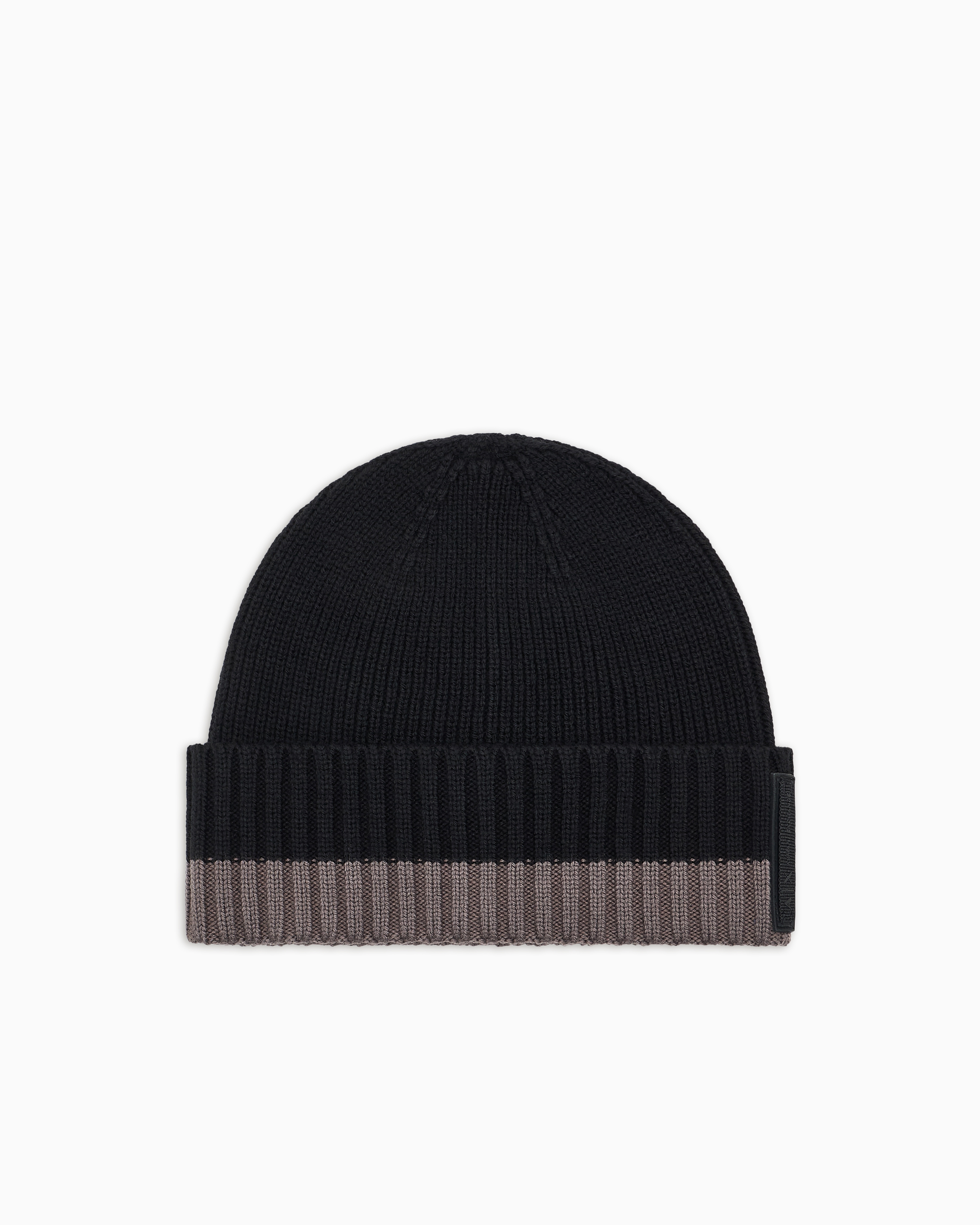 Armani Exchange - Cap with ribbed profile, Man, Black, Size: TU