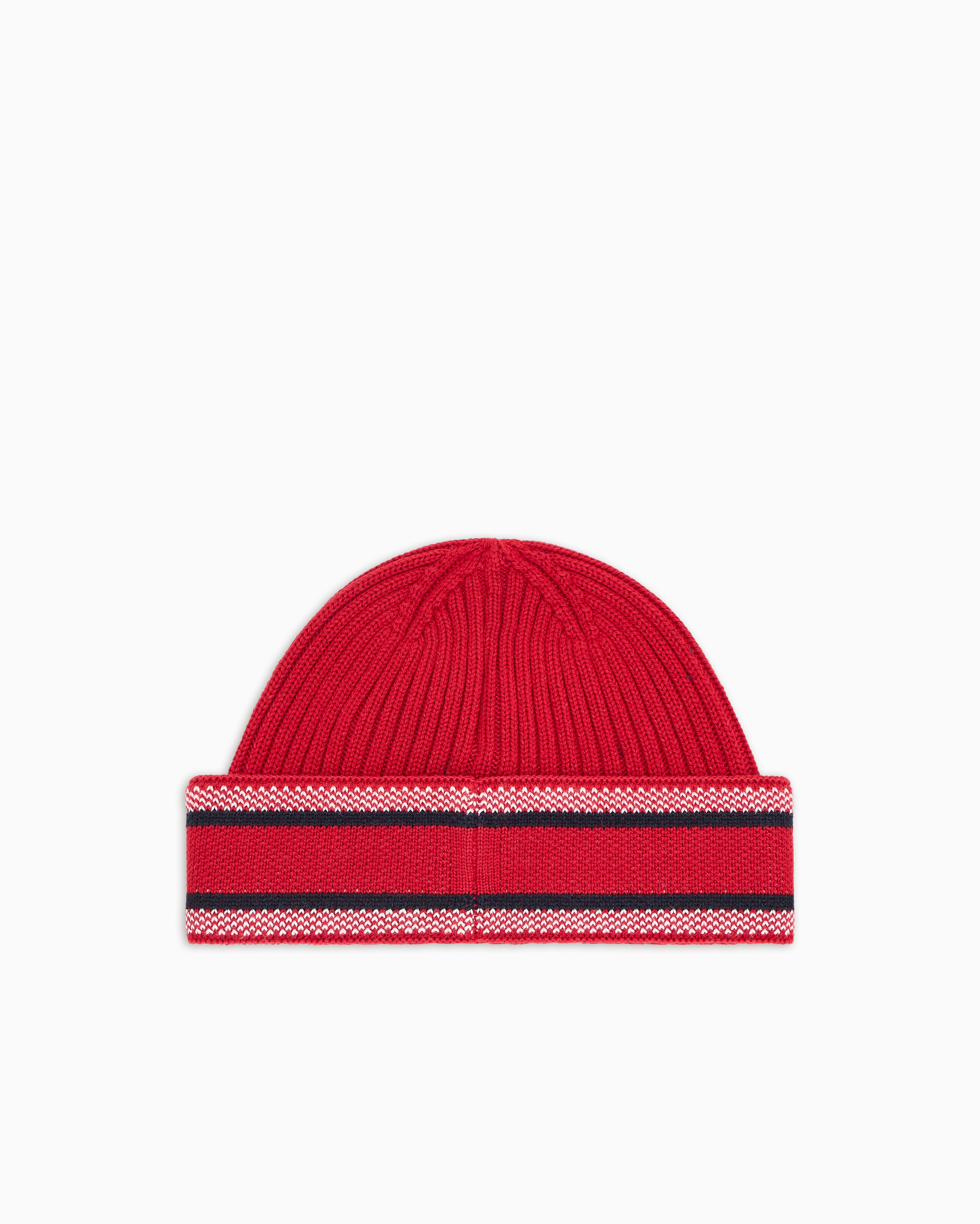 Armani Exchange - Cap with contrasting bands, Man, Red, Size: TU