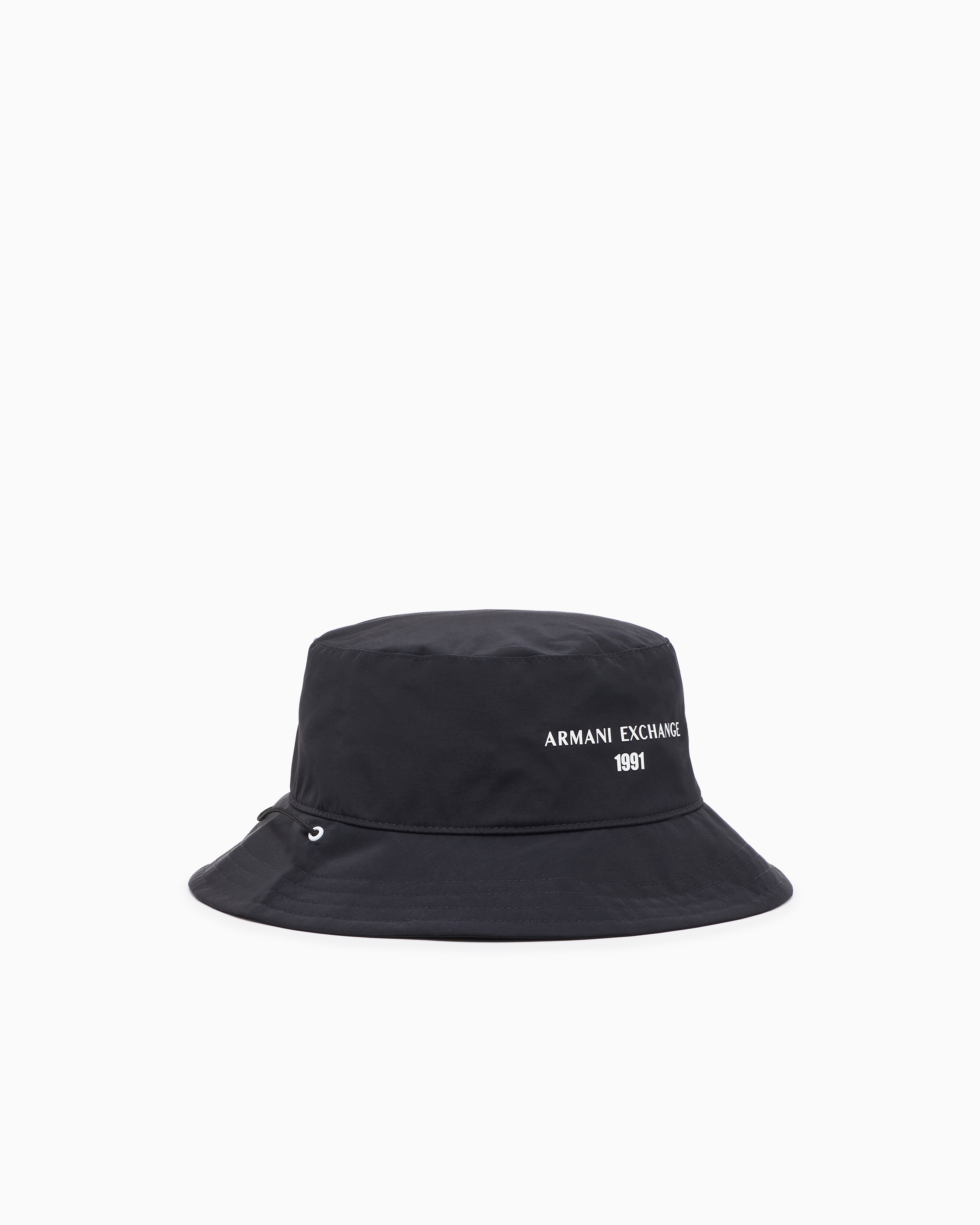 Armani Exchange - Bucket Hats, Man, Navy Blue, Size: