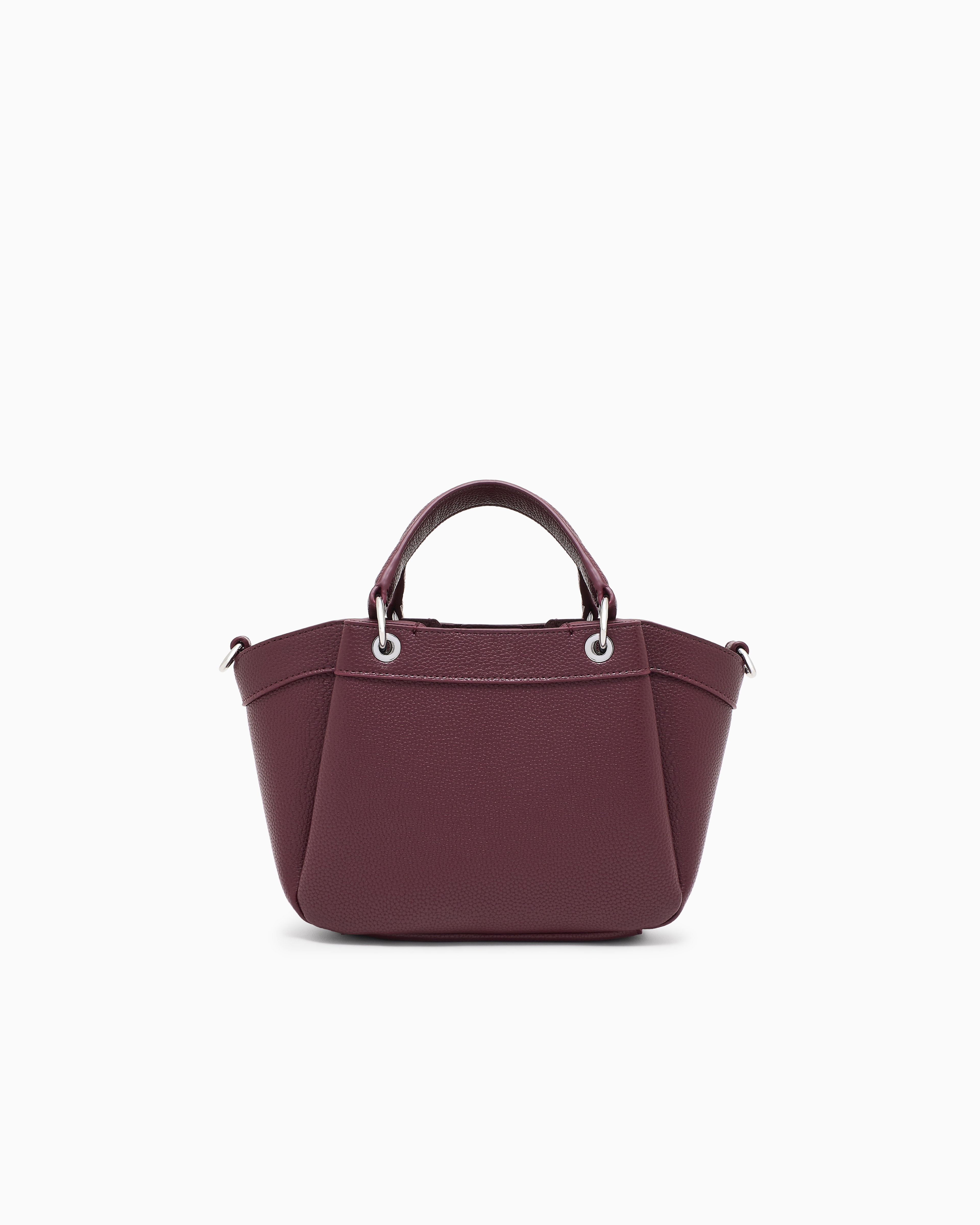 Armani Exchange - Small handbag with degradè shoulder strap, Woman, Burgundy, Size: TU
