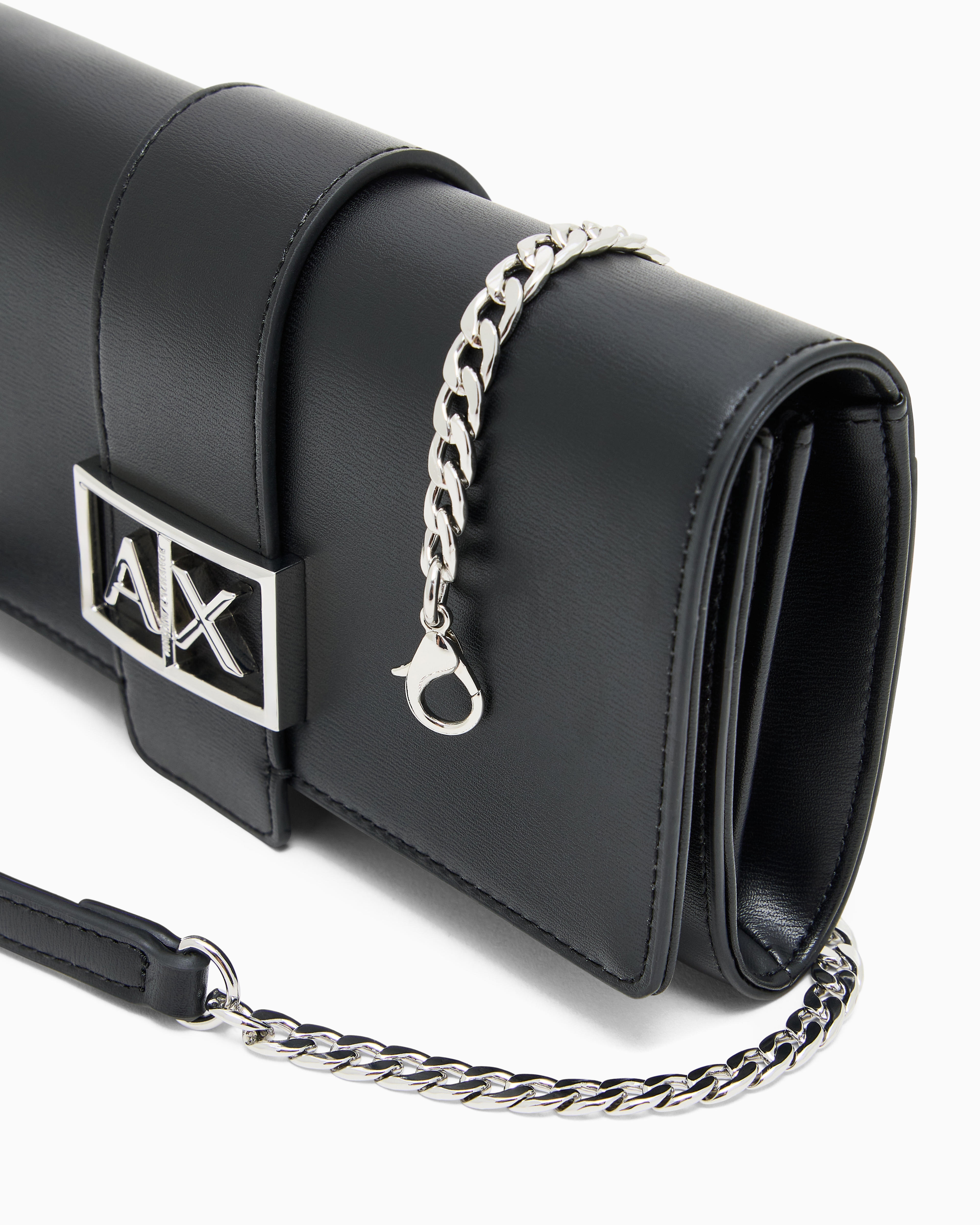 Wallet on chain with ASV logo | Armani Exchange