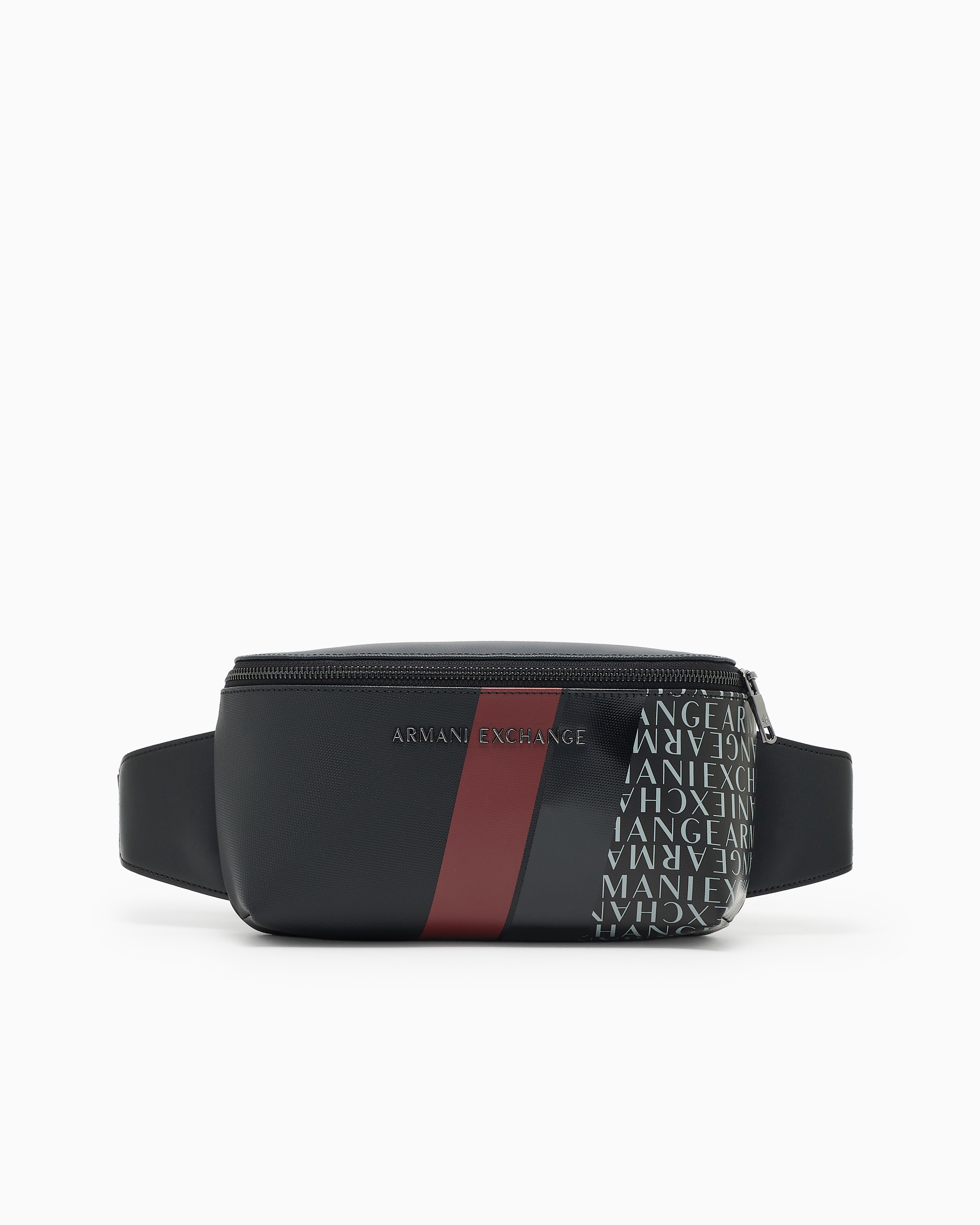 A|X ARMANI EXCHANGE バック Monogram and Stripes Bum Bag | Armani Exchange