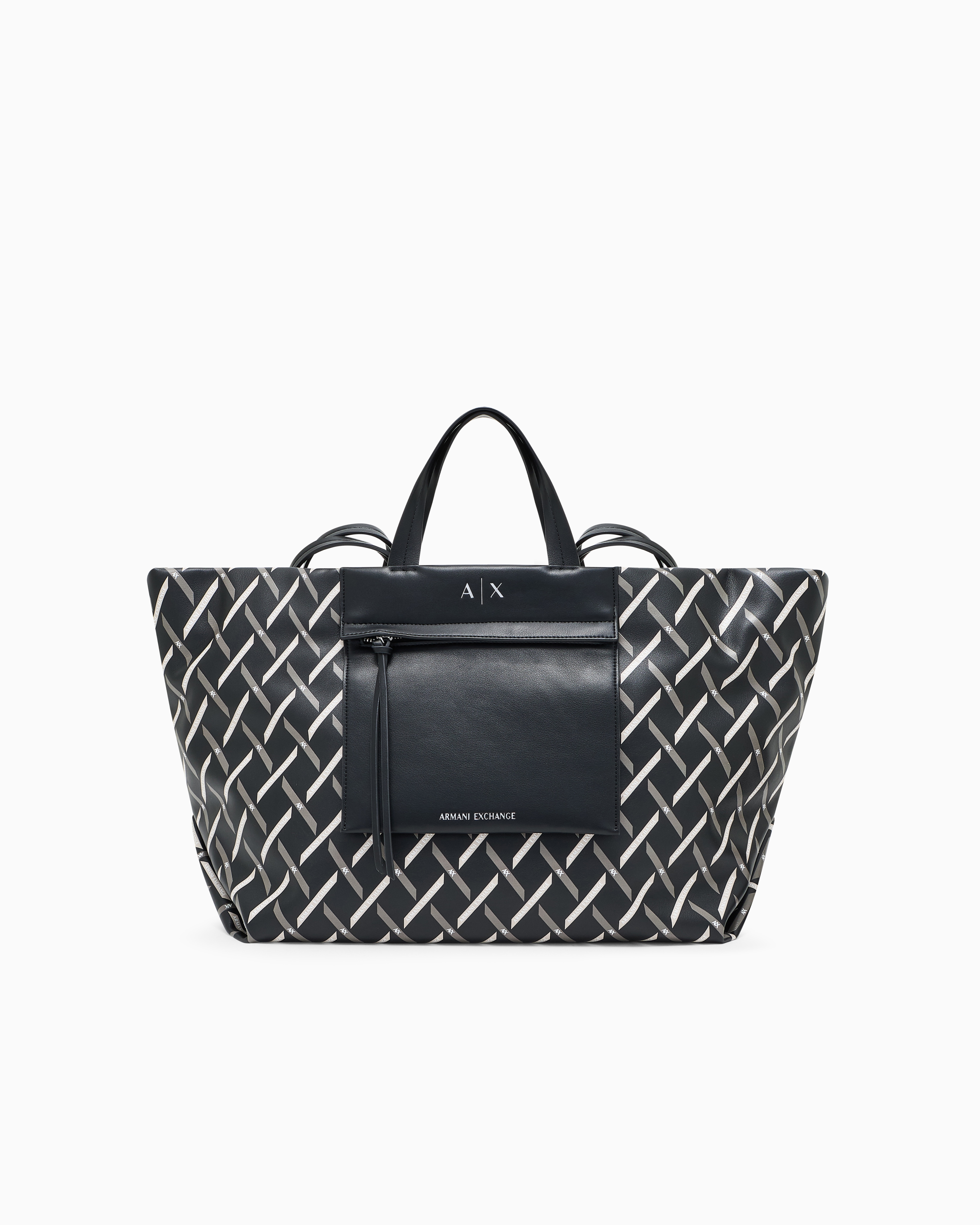 Large shopper bag with two handles