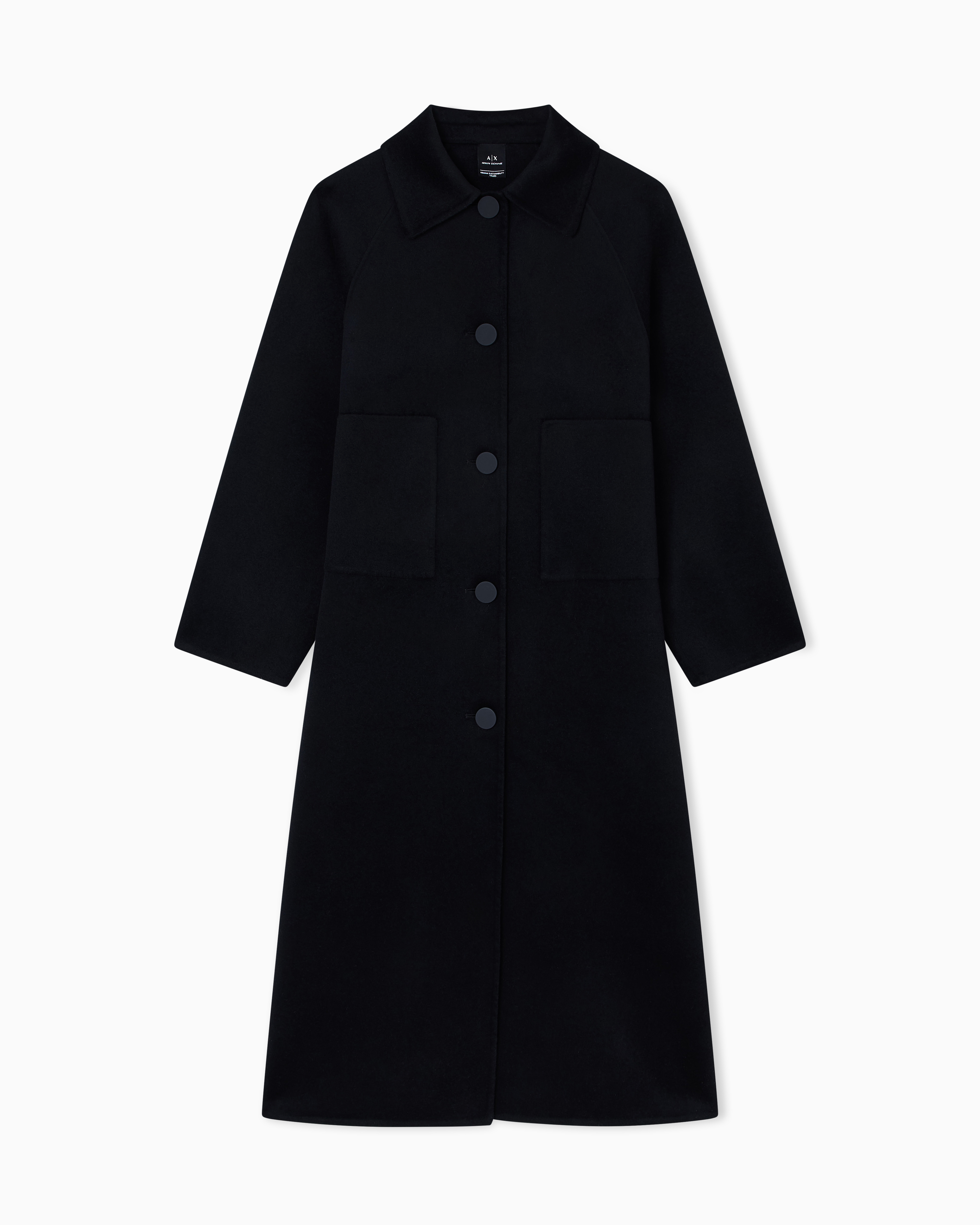 Armani Exchange - Coats, Woman, Black, Size: S
