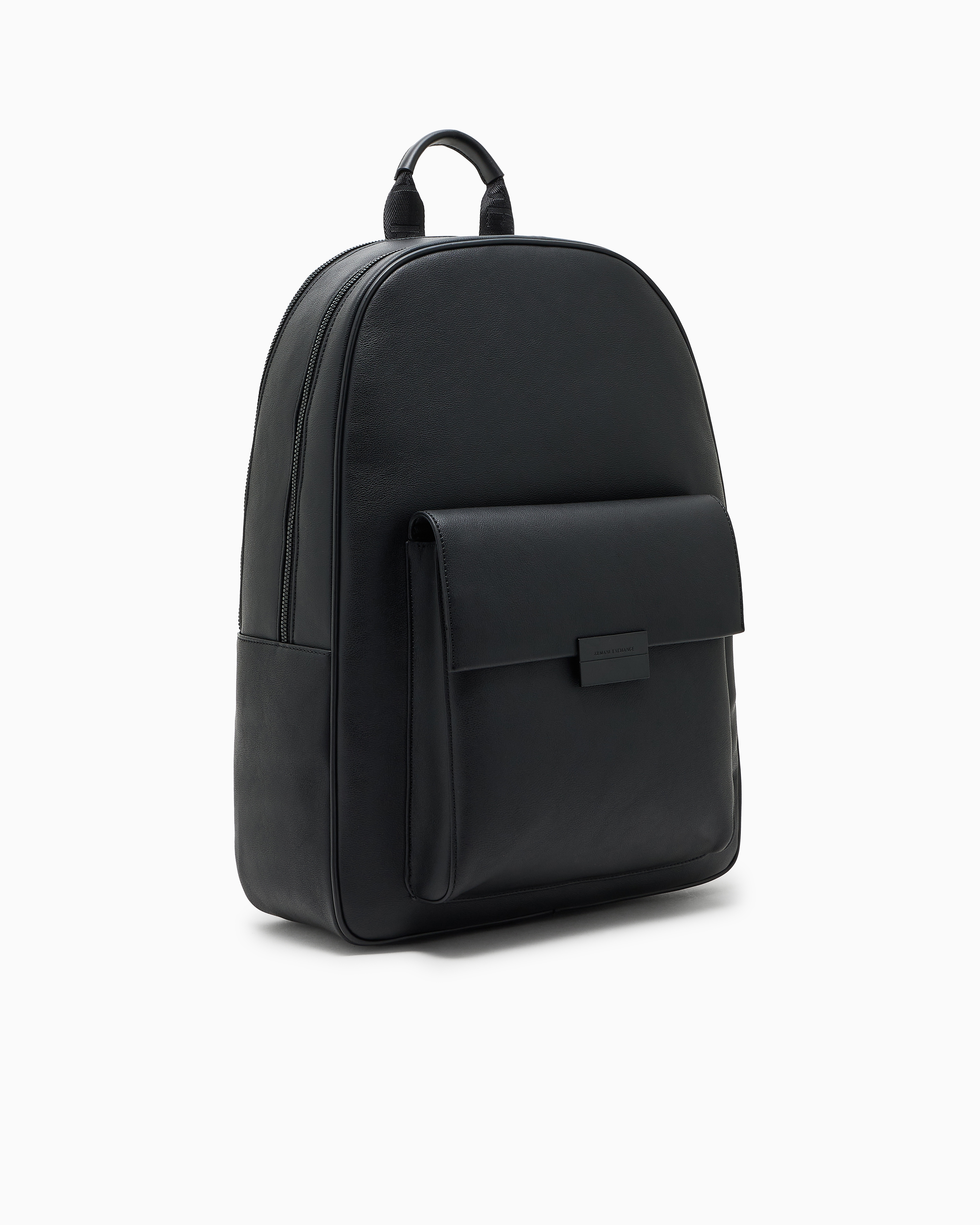 Armani Exchange - Backpack in smooth material, Man, Black, Size: TU