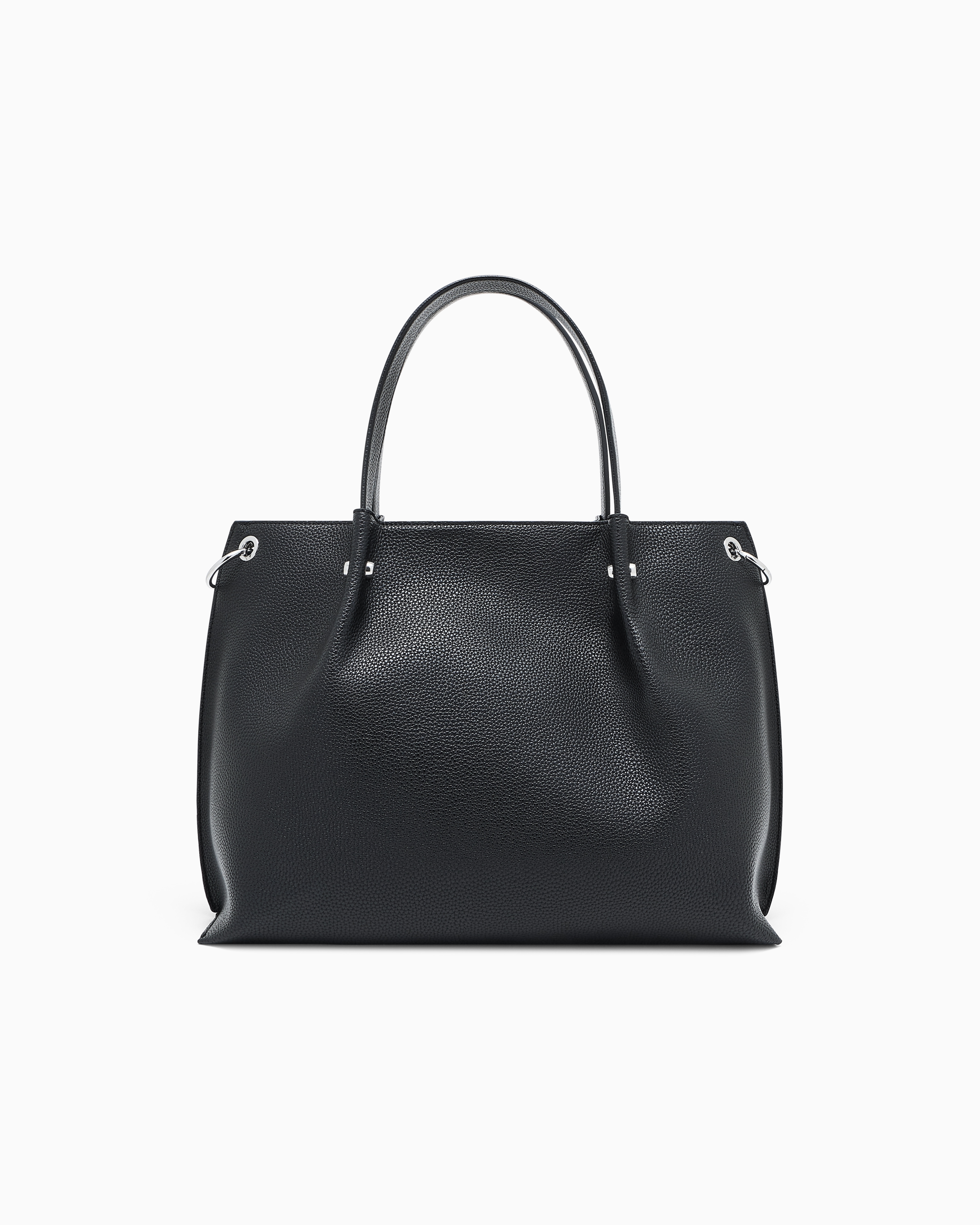 Armani Exchange - Shopper bag with clutch, Woman, Black, Size: TU