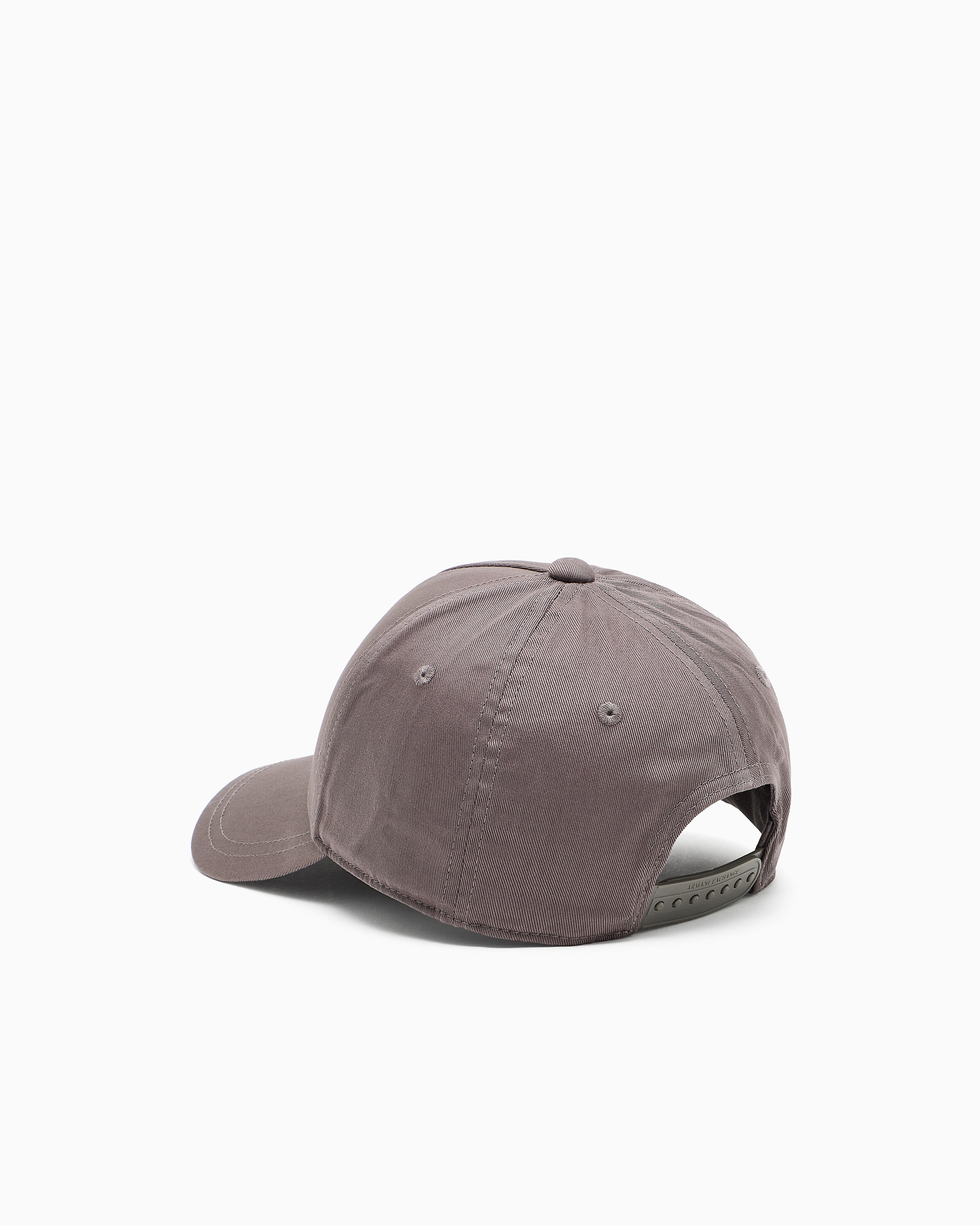 Armani Exchange - NY Logo Visor Hat, Man, Grey, Size: TU