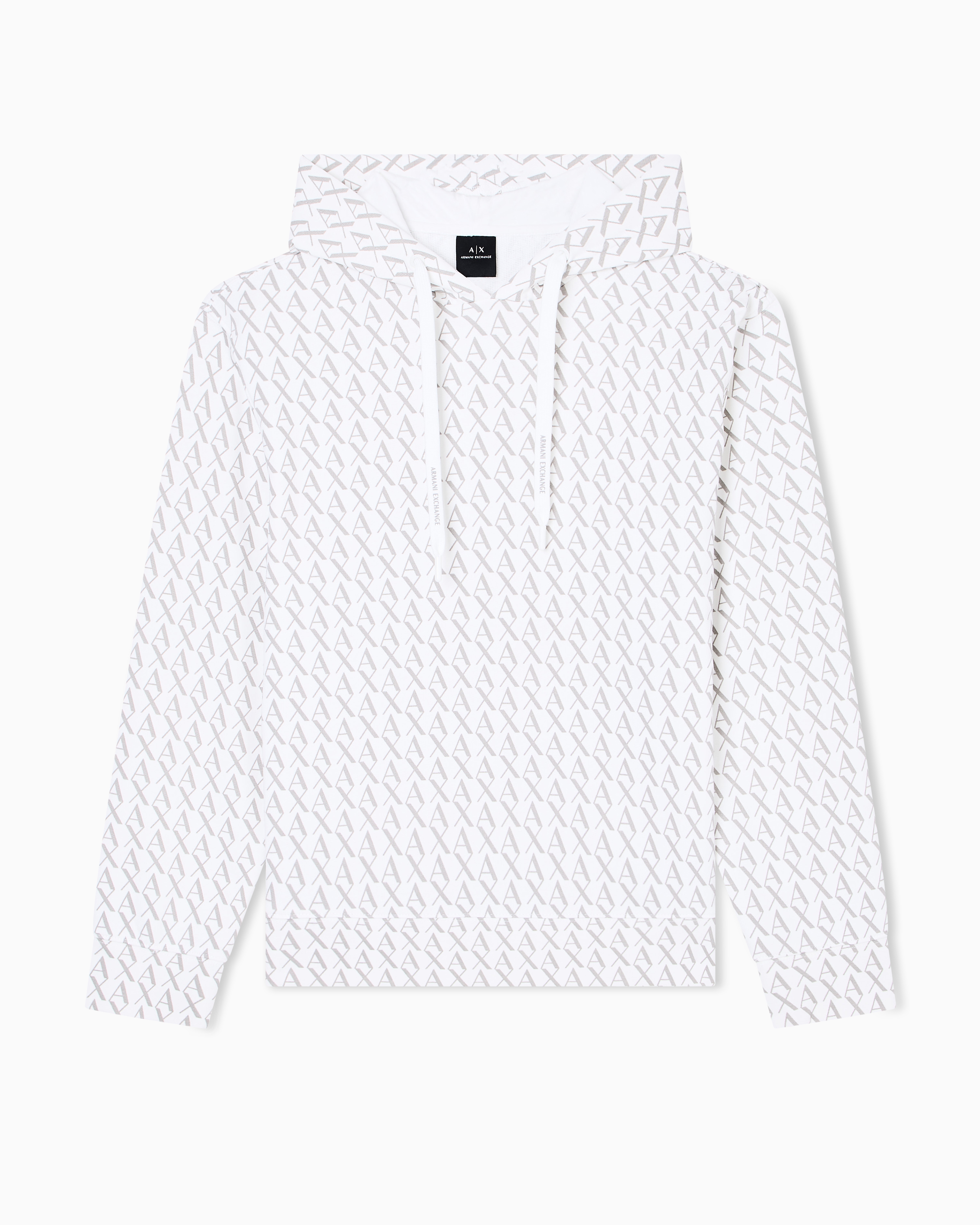 Armani Exchange - Hoodies, Man, White, Size: