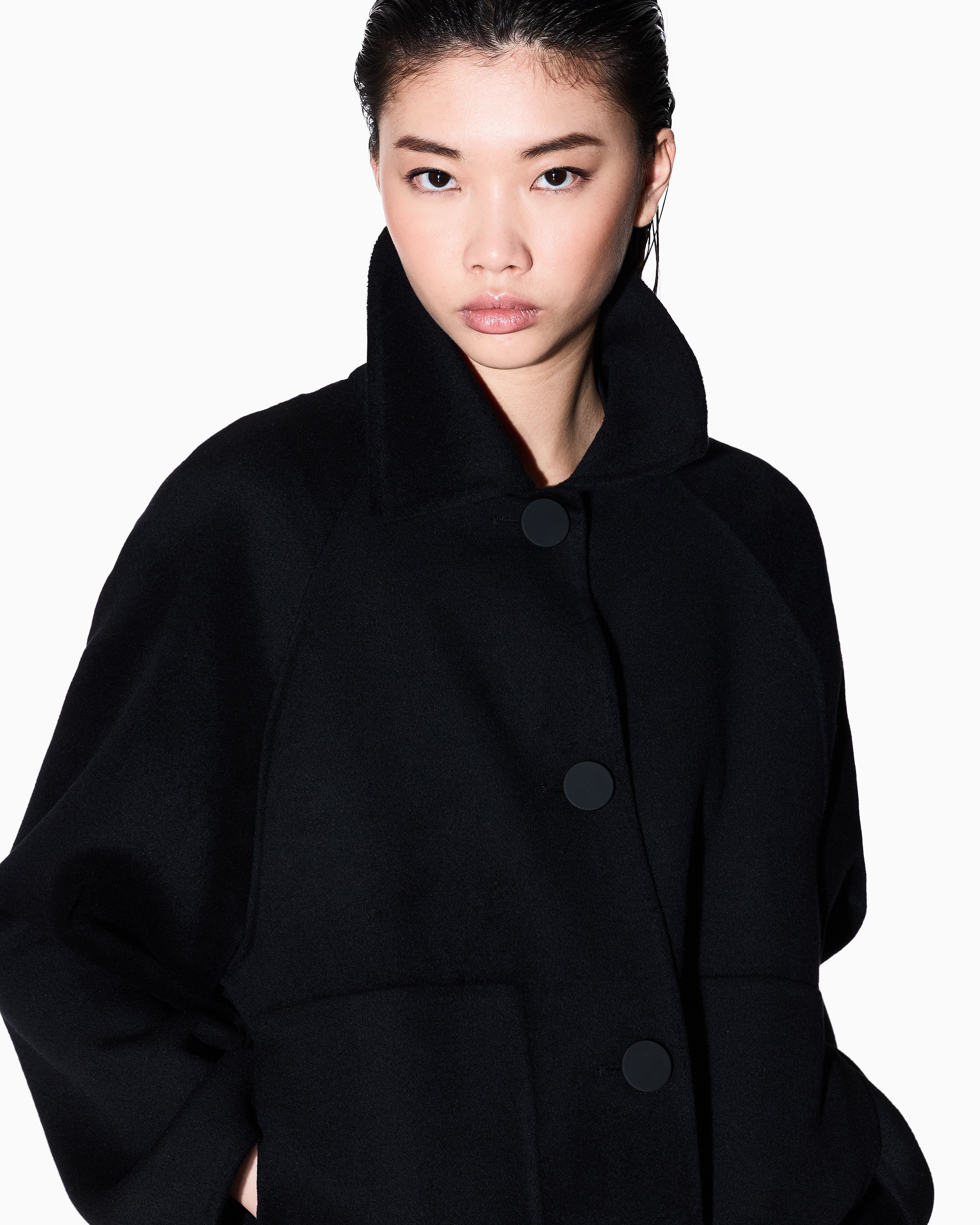 Armani Exchange - Coats, Woman, Black, Size: S