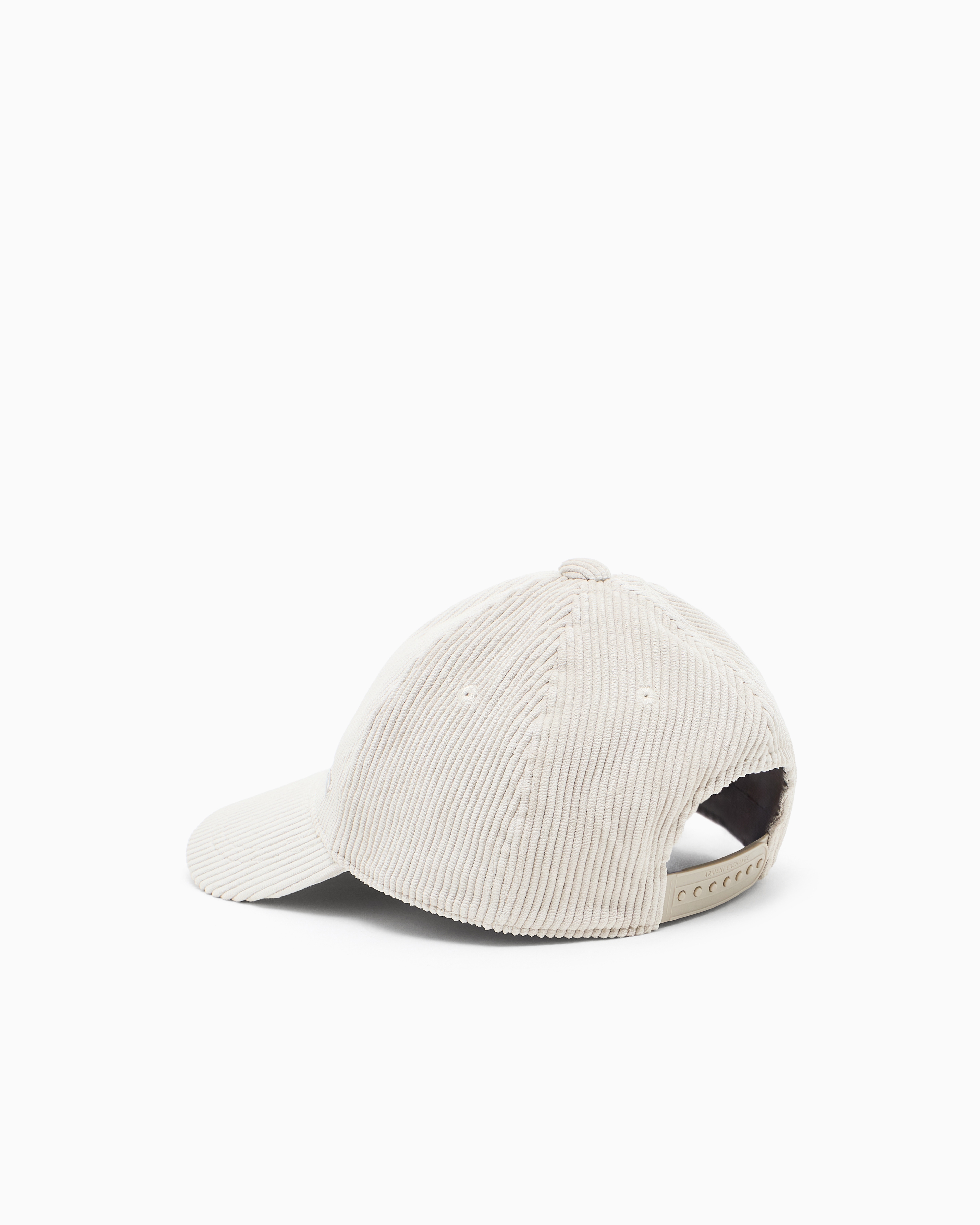 Corduroy peaked hat