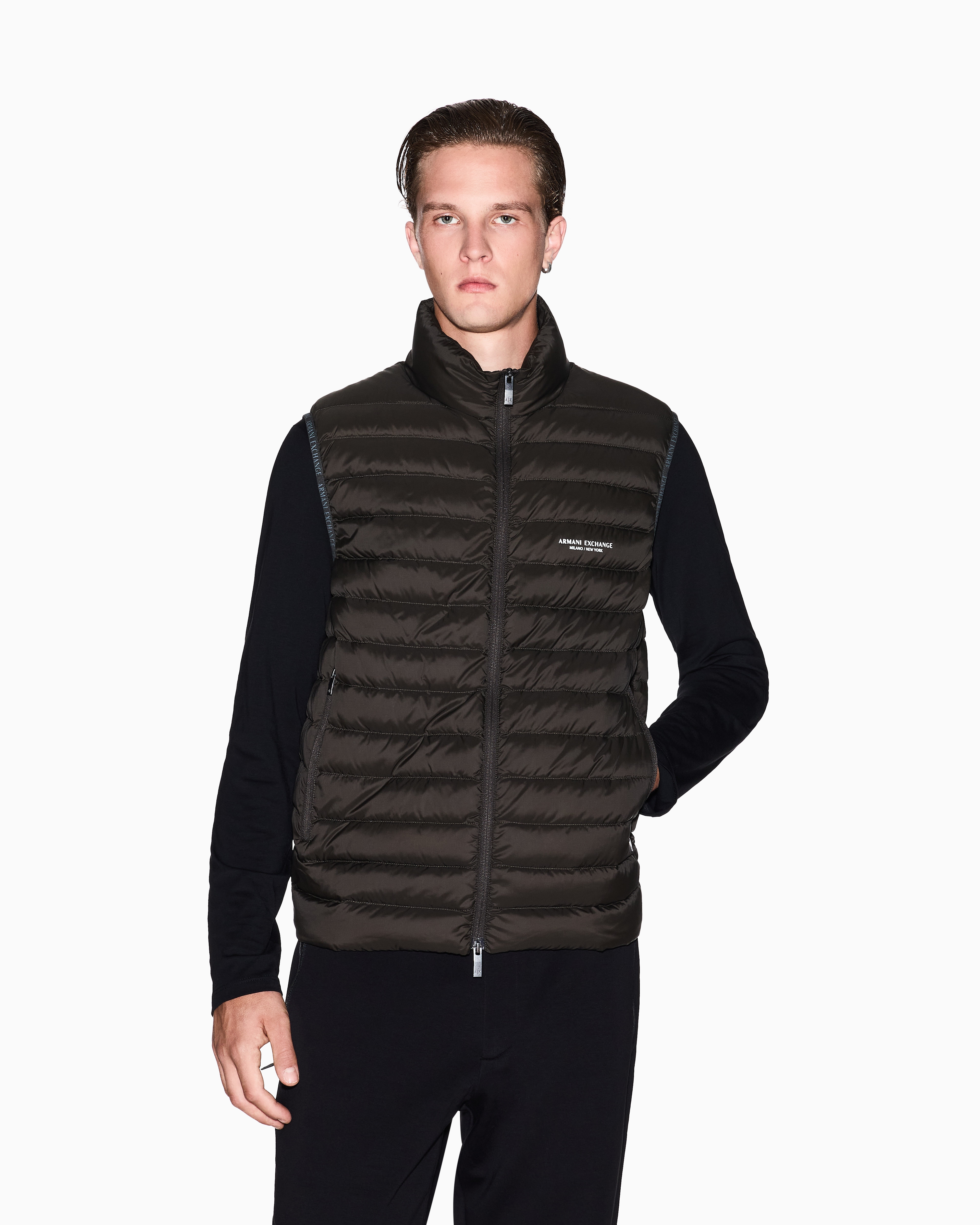 AXロゴ ダウンベスト | Armani Exchange